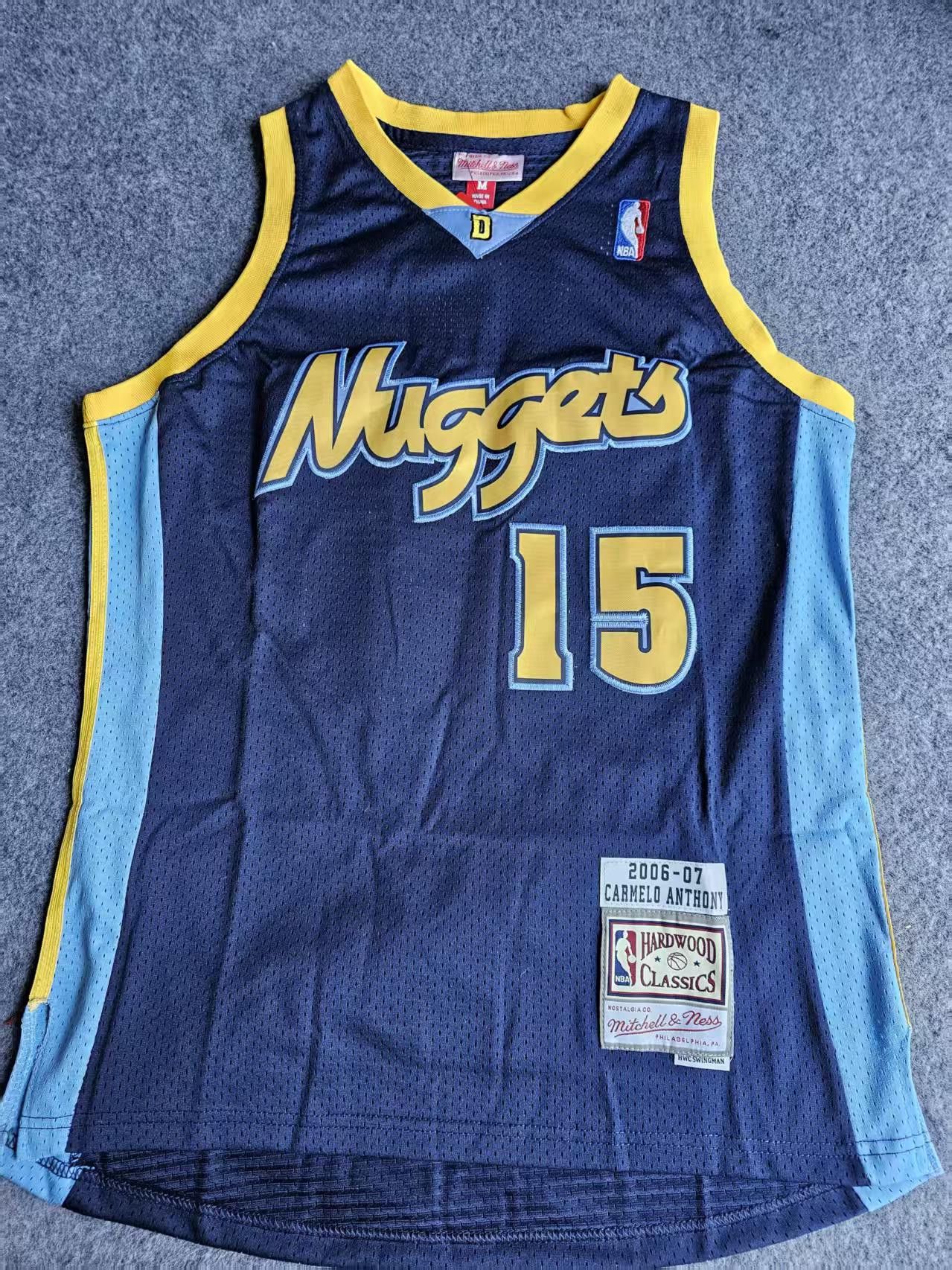 NBA 2006 07 Denver Nuggets 15 Carmelo Anthony Jersey S Size US S / EU 44-46 / 1 - 2 Thumbnail