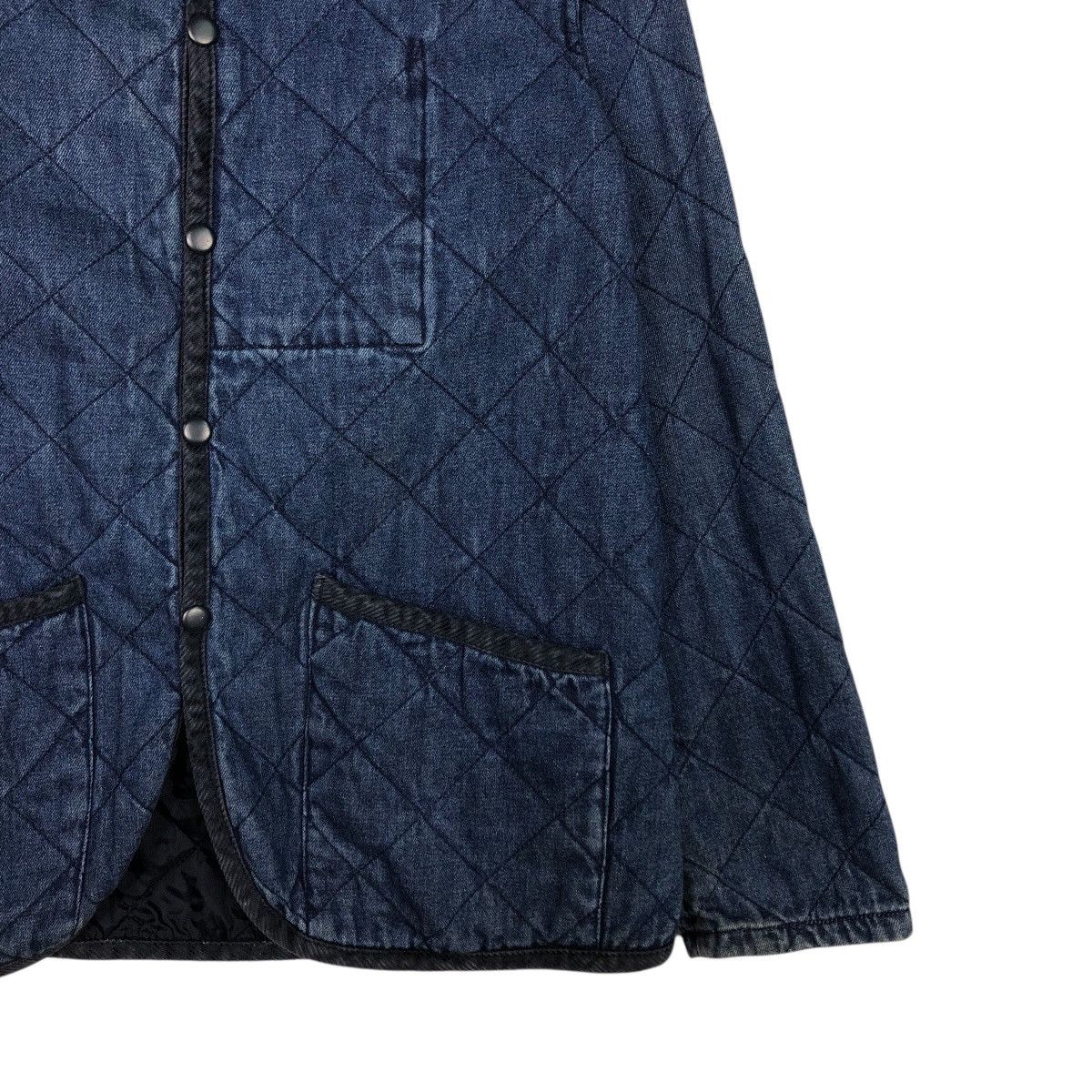 Blue Blue Japan 📌Vintage Indigo Denim Jacket Quilted Par Ci Par La Japan Size US M / EU 48-50 / 2 - 6 Thumbnail