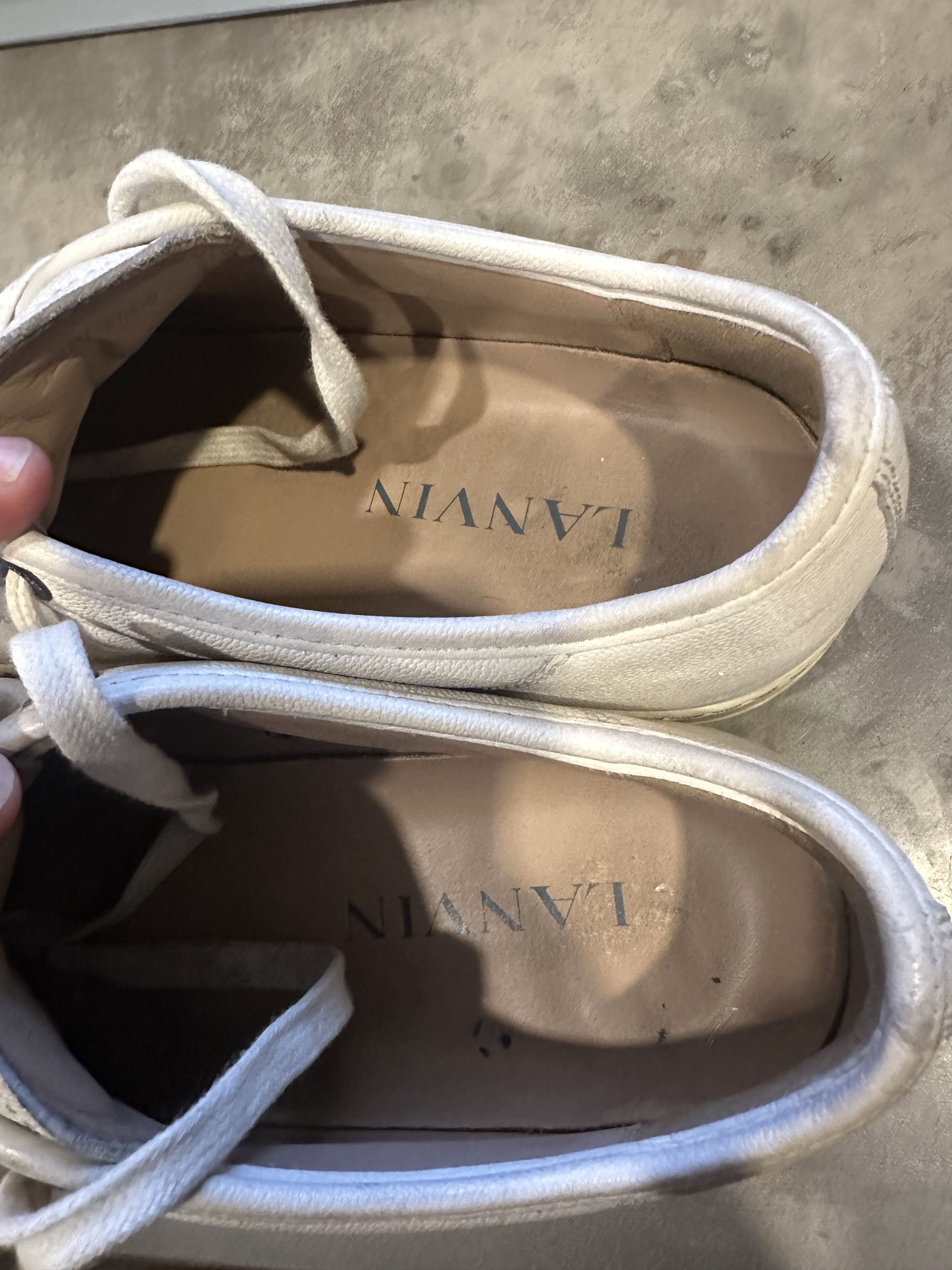 Lanvin Lanvin White DBB1 Toecap Sneakers Size US 9 / EU 42 - 6 Thumbnail