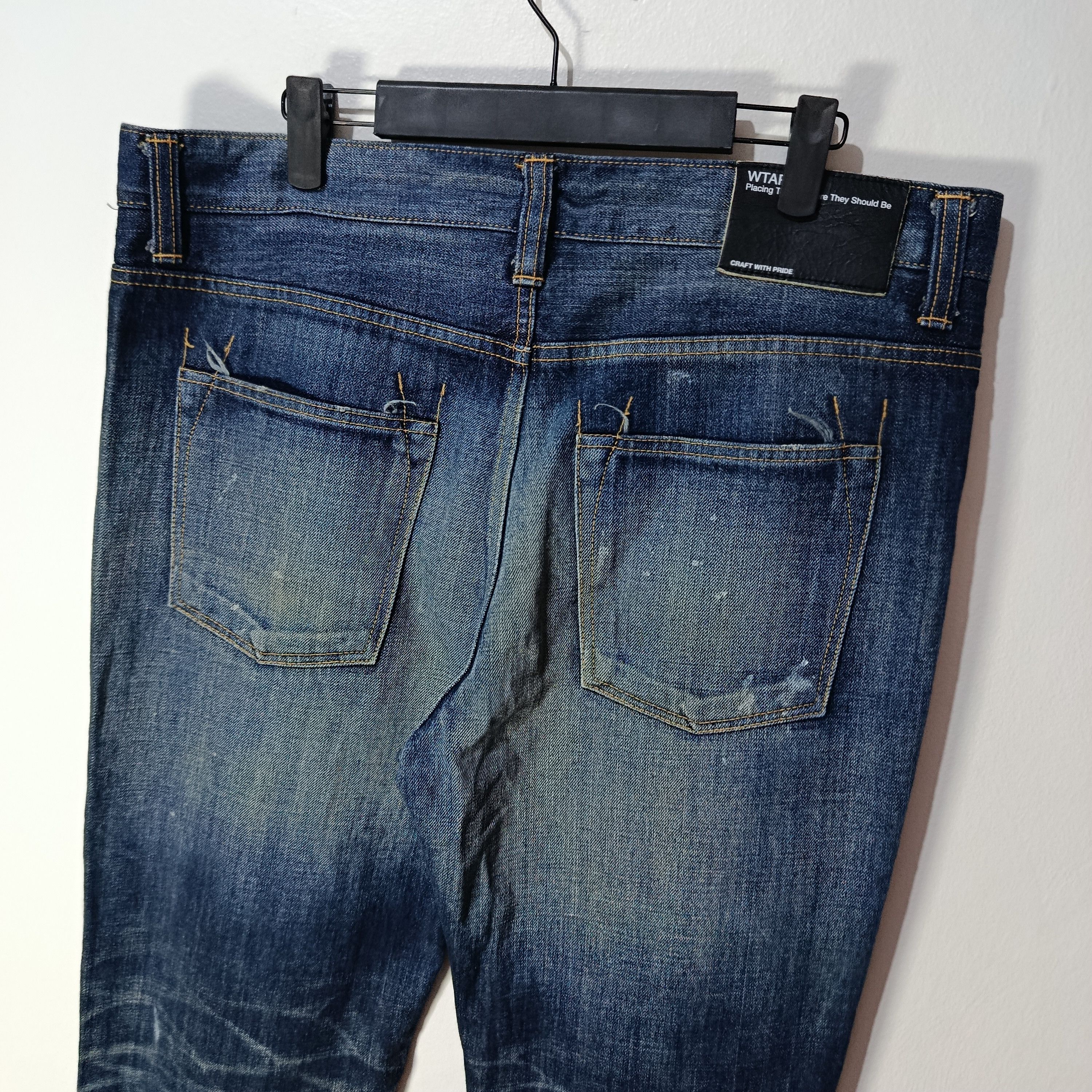 Wtaps WTAPS WAY OF LIFE BLUES Skinny Denim Made in Japan Size US 34 / EU 50 - 4 Thumbnail
