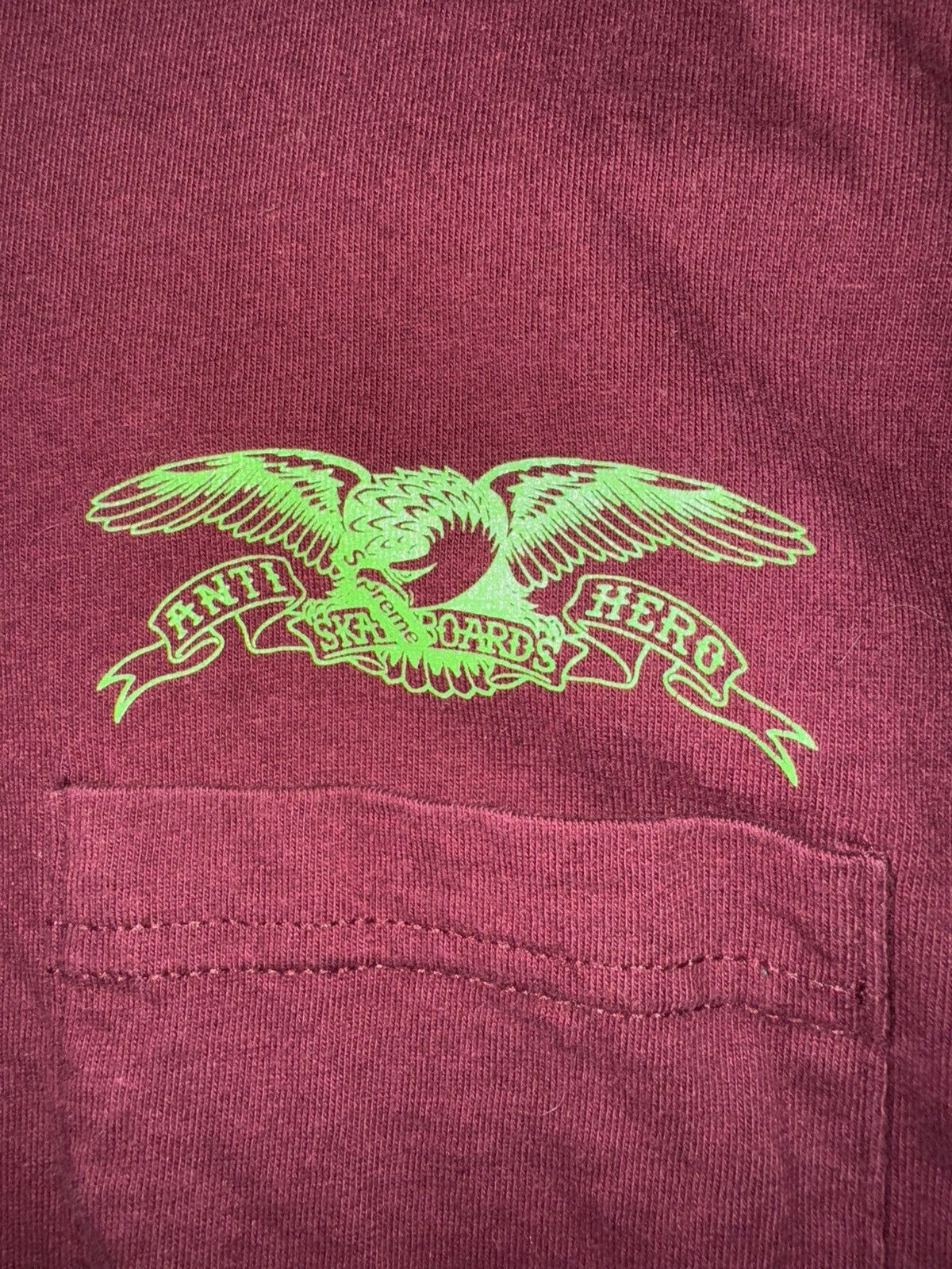 Antihero × Supreme Supreme x Antihero Maroon T shirt Size US L / EU 52-54 / 3 - 2 Thumbnail