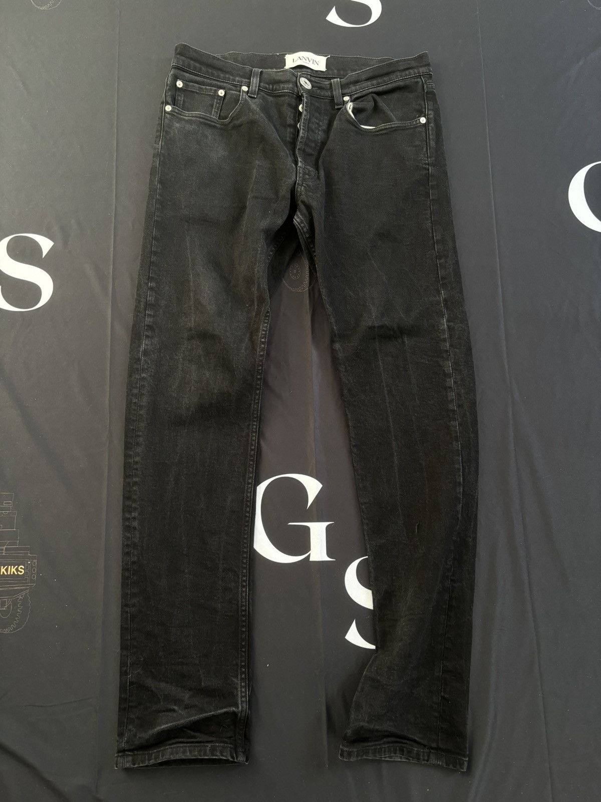 Lanvin Black Denim