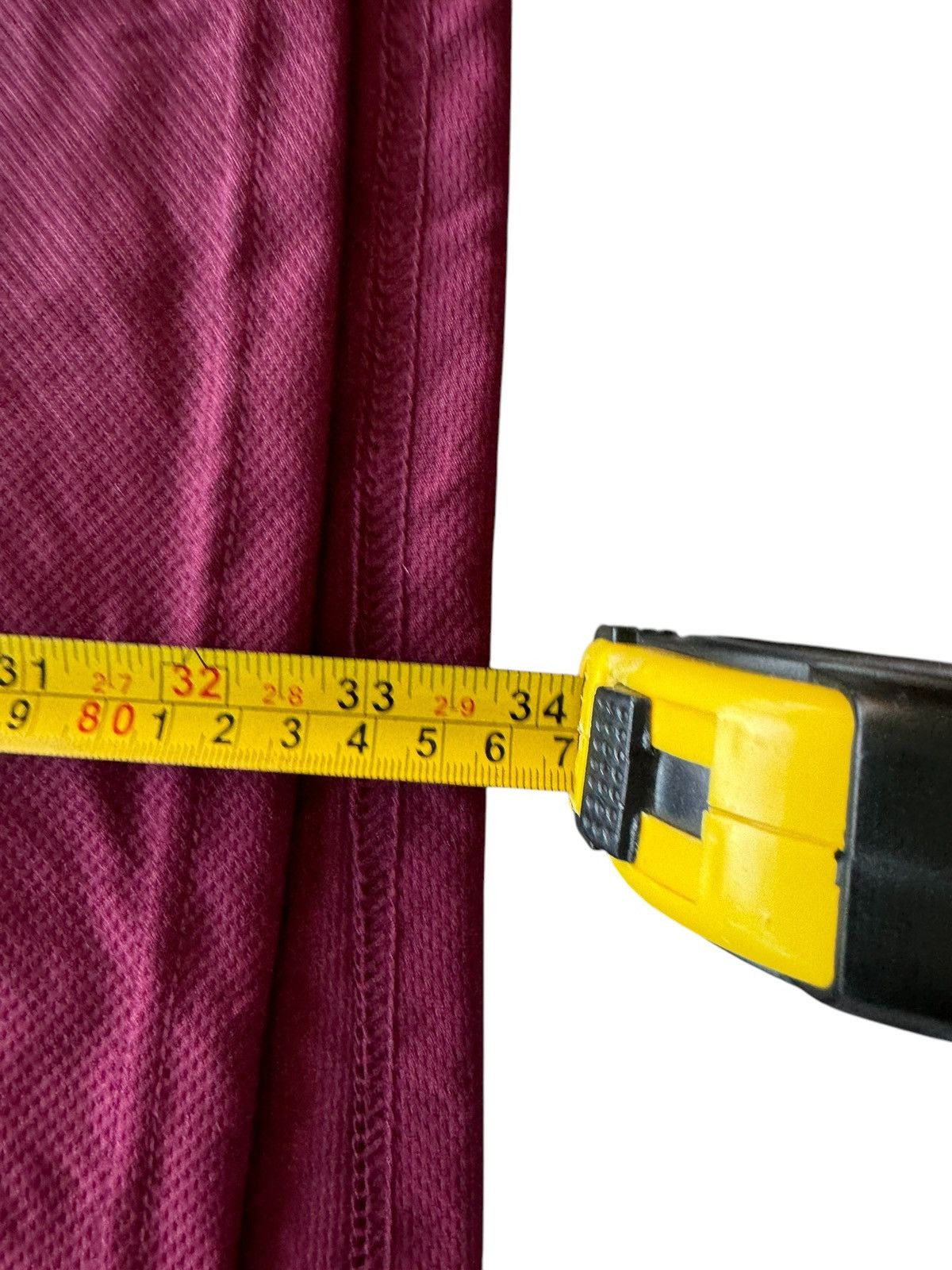 Other × Vintage Vintage Oversized Tron Blank Burgundy Baggy Hockey Jersey Size US L / EU 52-54 / 3 - 6 Thumbnail