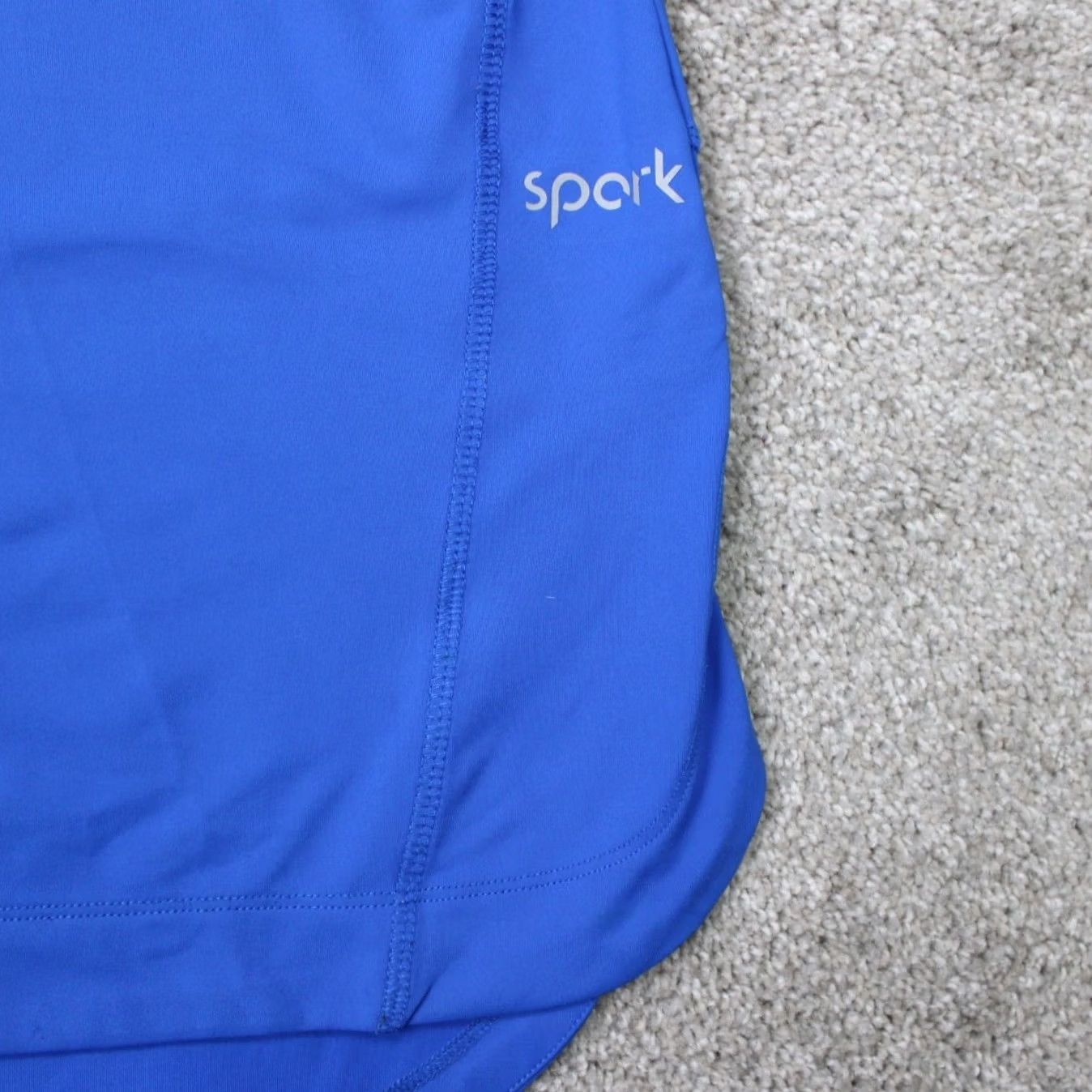 Vintage Veil Spark Sweatshirt Mens 2XL XXL Royal Blue 1/2 Zip Performance Athletic L/S Size US XXL / EU 58 / 5 - 6 Thumbnail