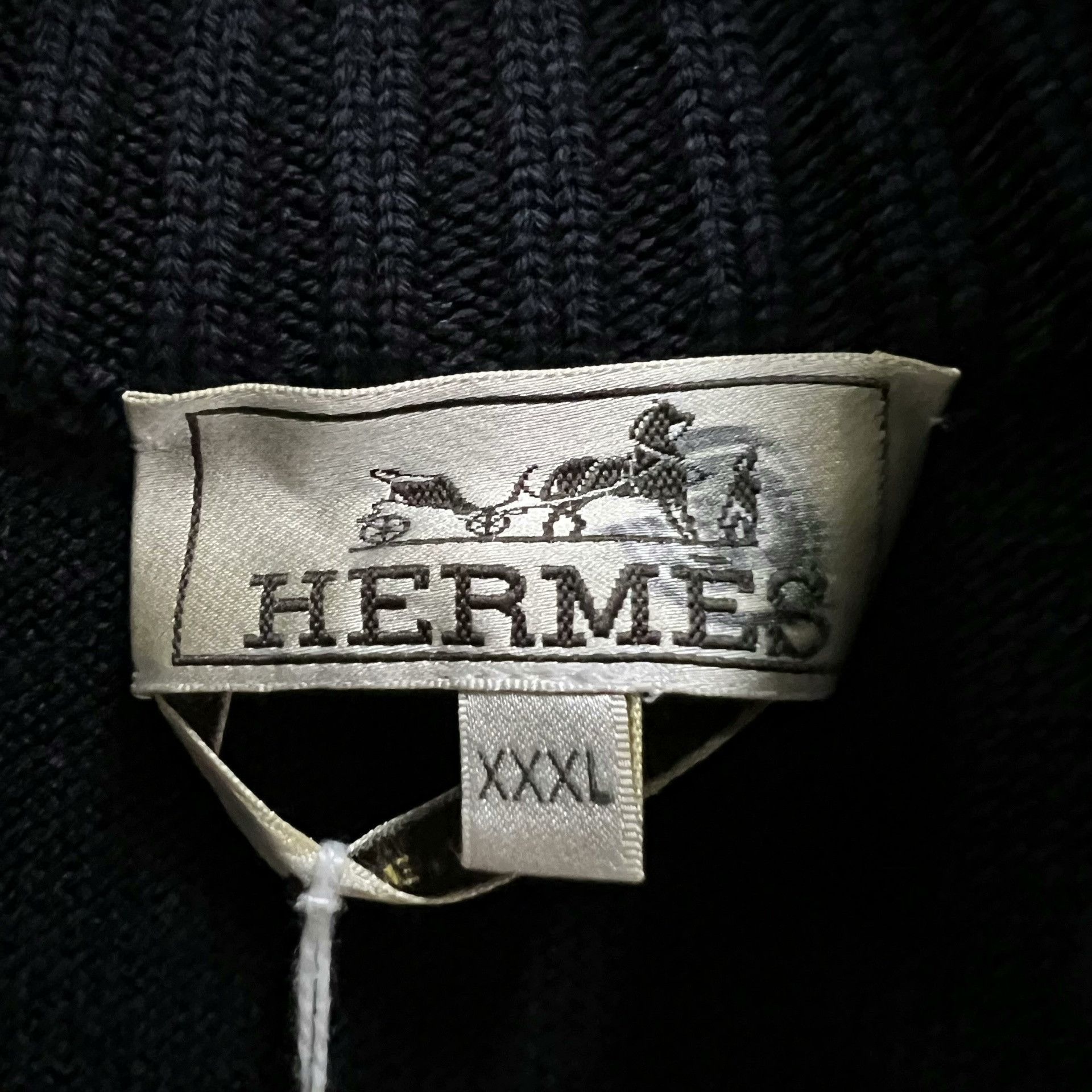 Hermes HERMES H Texture Quilted Baseball Jacket Size US XXL / EU 58 / 5 - 2 Thumbnail