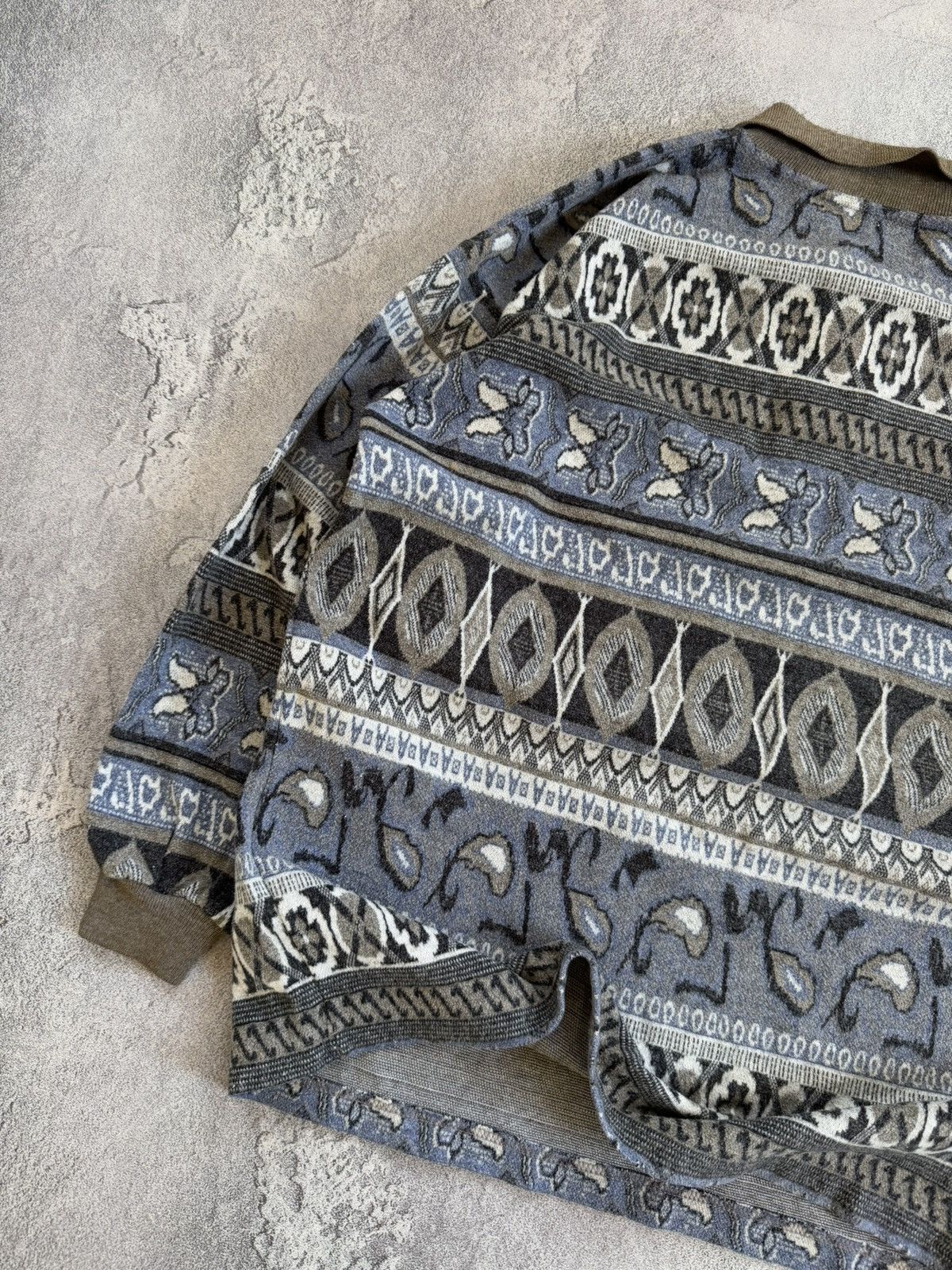 Designer × Vintage Eagle force XL Aztec sweatshirt polo long sleeve rugby Size US XL / EU 56 / 4 - 11 Thumbnail