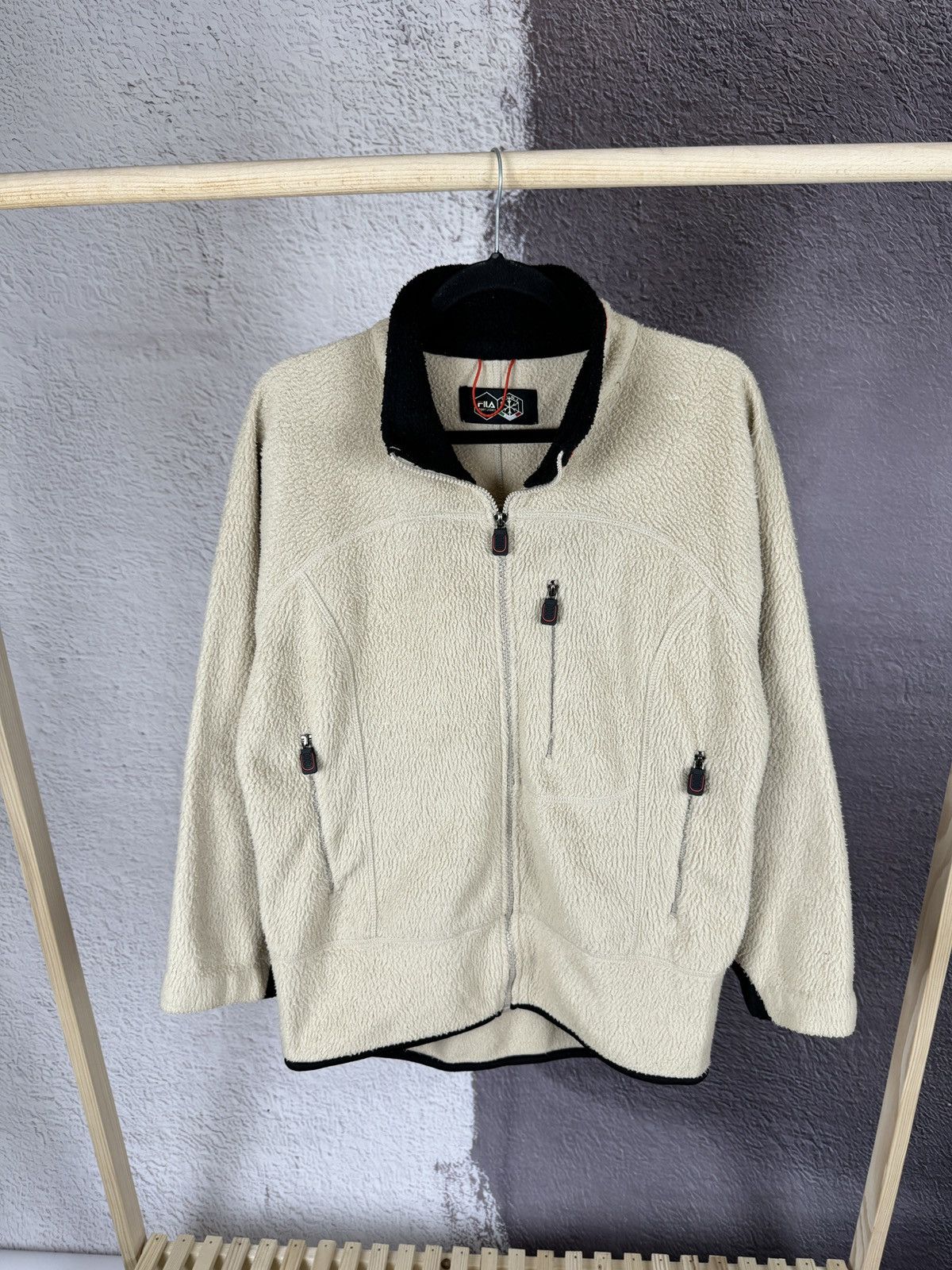 Fila Fila x FISI vintage full zip fleece sweater Size US S / EU 44-46 / 1 - 1 Thumbnail