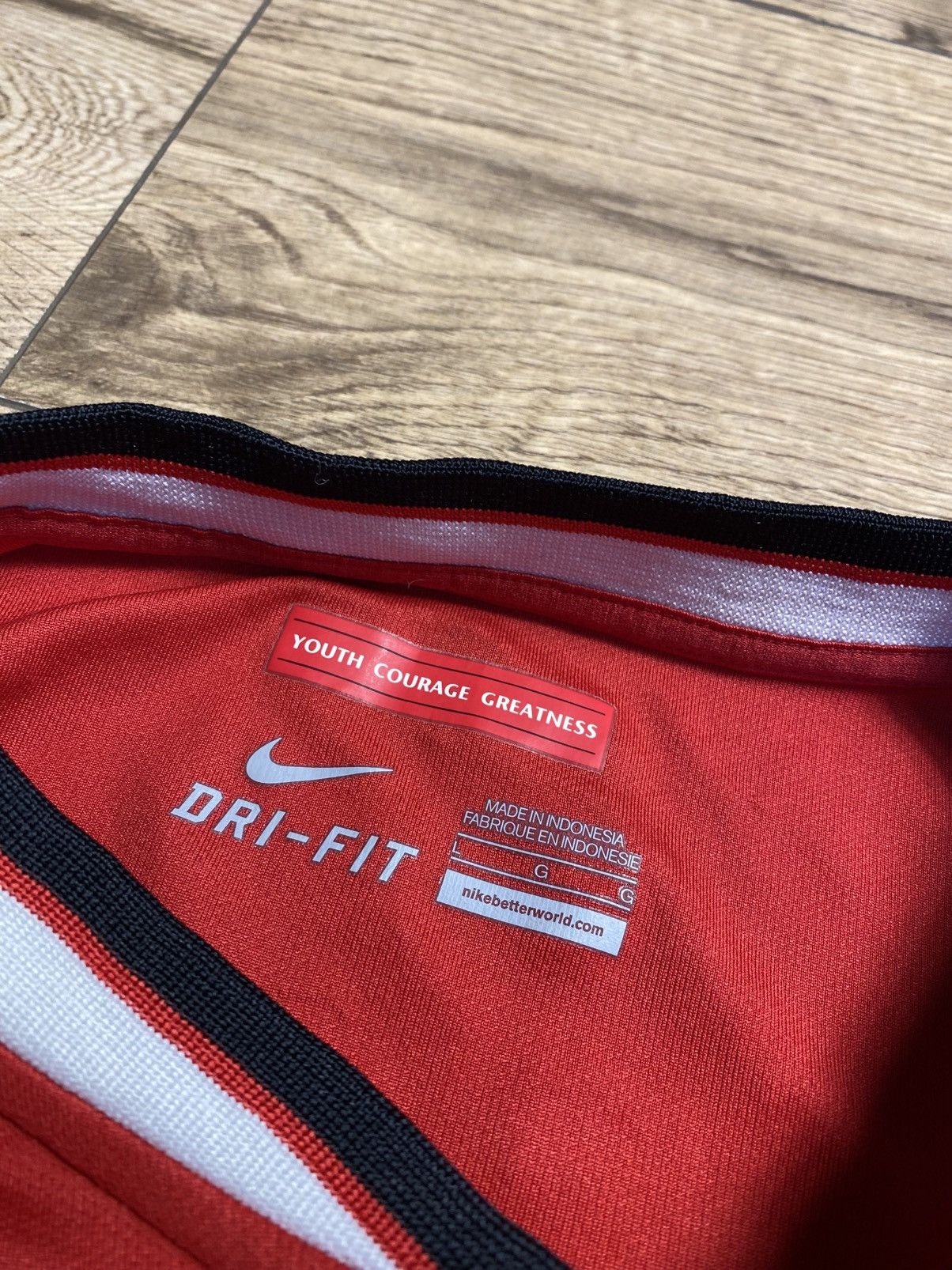 Nike Nike Manchester United 2014-15 Home Long Sleeve Di Maria #7 Size US L / EU 52-54 / 3 - 10 Thumbnail