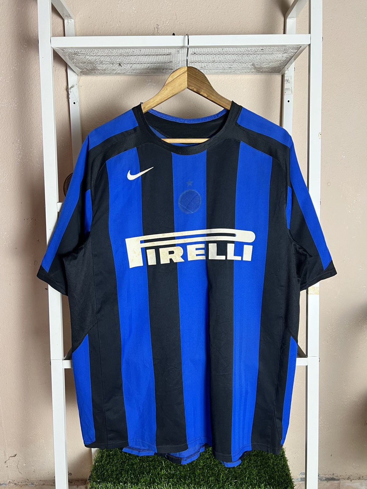 Nike Vintage Nike Inter Milan 2005/06 Home Jersey LUIS FIGO #7 Size US M / EU 48-50 / 2 - 1 Thumbnail