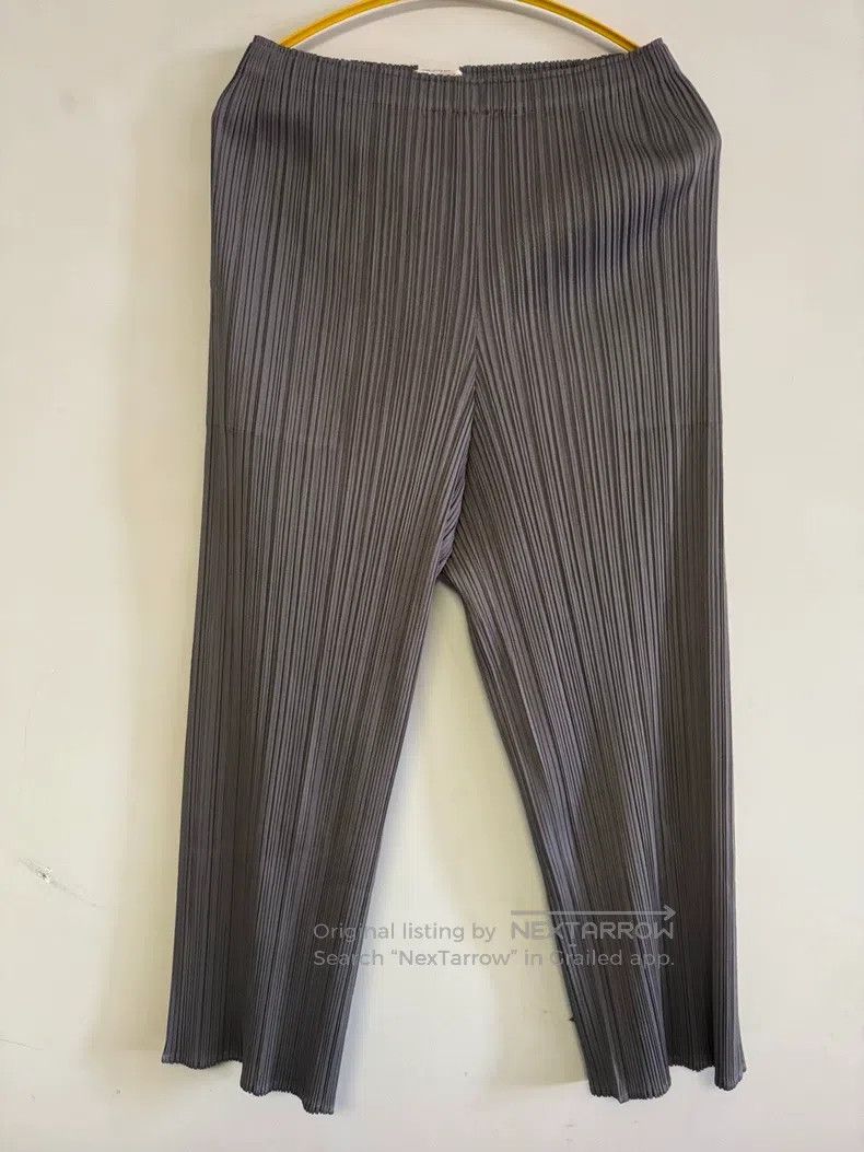 Issey Miyake Issey Miyake Gray Pleated Pants Size 26" / US 2 / IT 38 - 1 Thumbnail