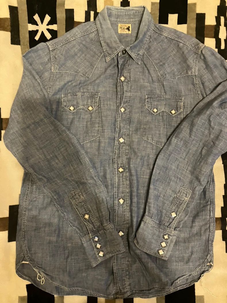 The Real McCoy's The REAL McCOY'S Vintage Western Shirt发布成功 Size US S / EU 44-46 / 1 - 1 Thumbnail