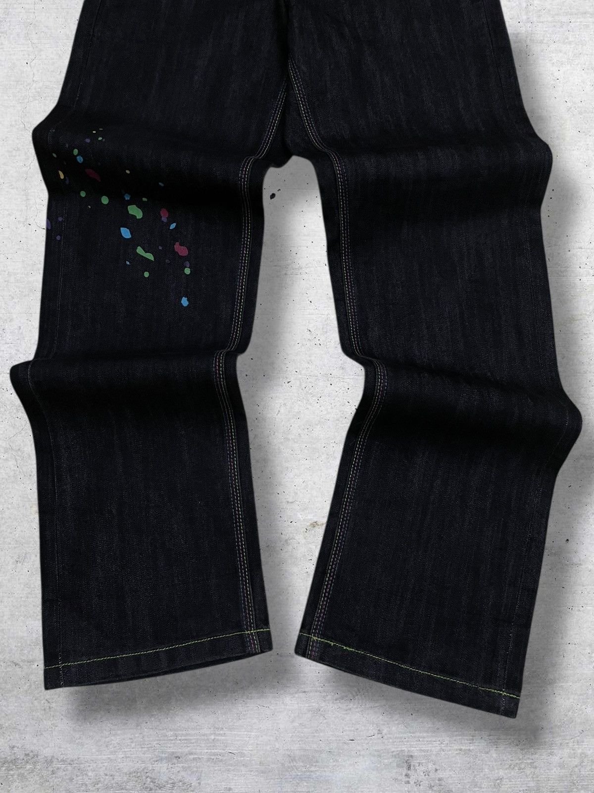 Hysteric Glamour VINTAGE OG JAPAN DOUBLE D STREETWEAR ORIGINAL SPLASH DENIM Size US 28 / EU 44 - 3 Thumbnail
