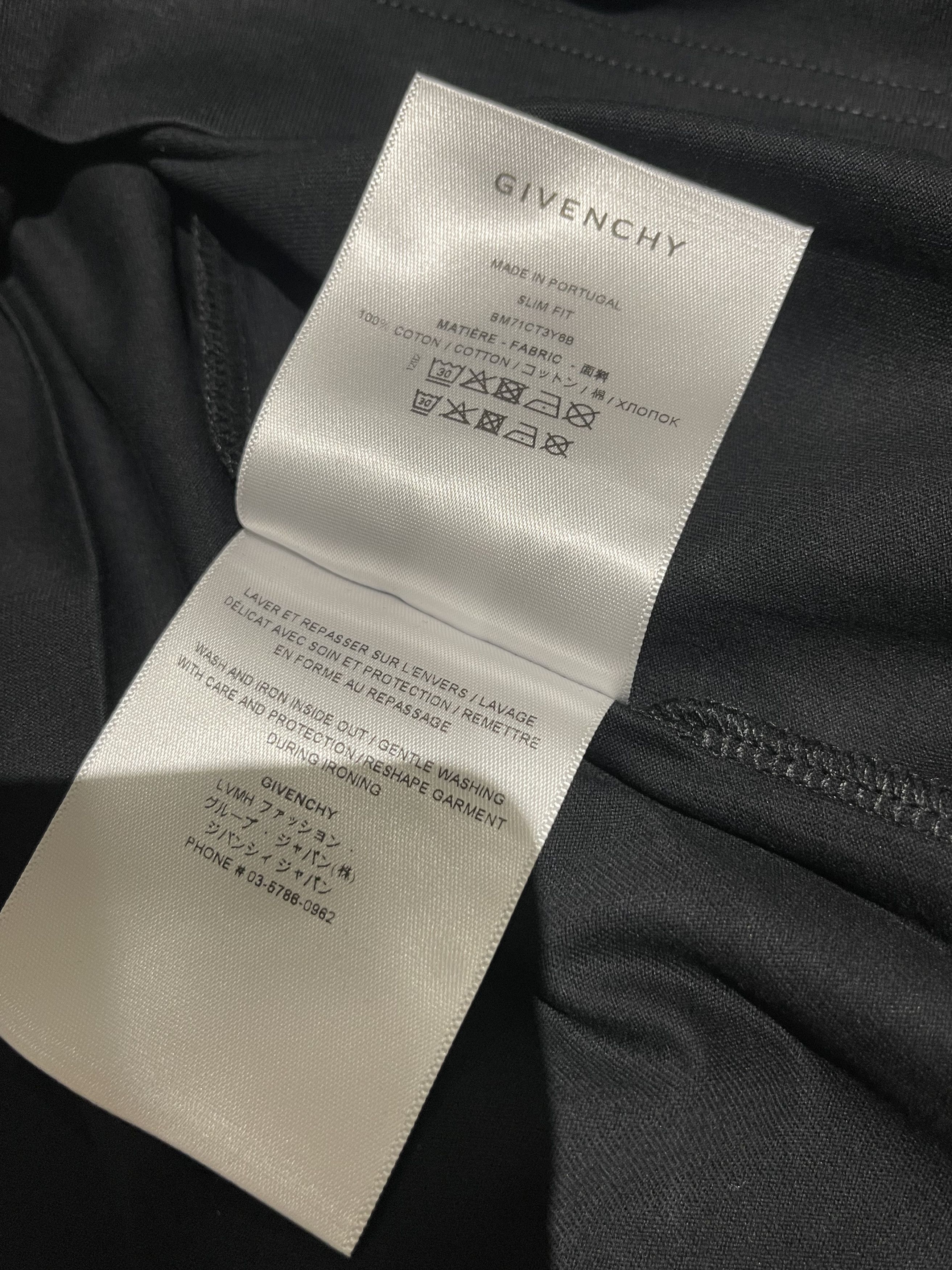 Givenchy Givenchy 4G Sketch Print Tee Black Size US L / EU 52-54 / 3 - 7 Thumbnail
