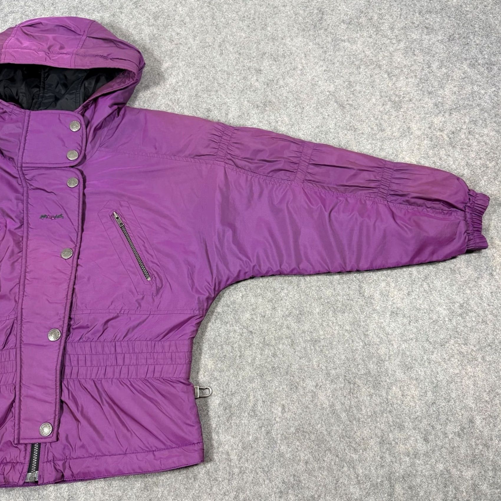 Vintage OSSI Skiwear Puffer Jacket Women's XS S? Purple Size S / US 4 / IT 40 - 3 Thumbnail
