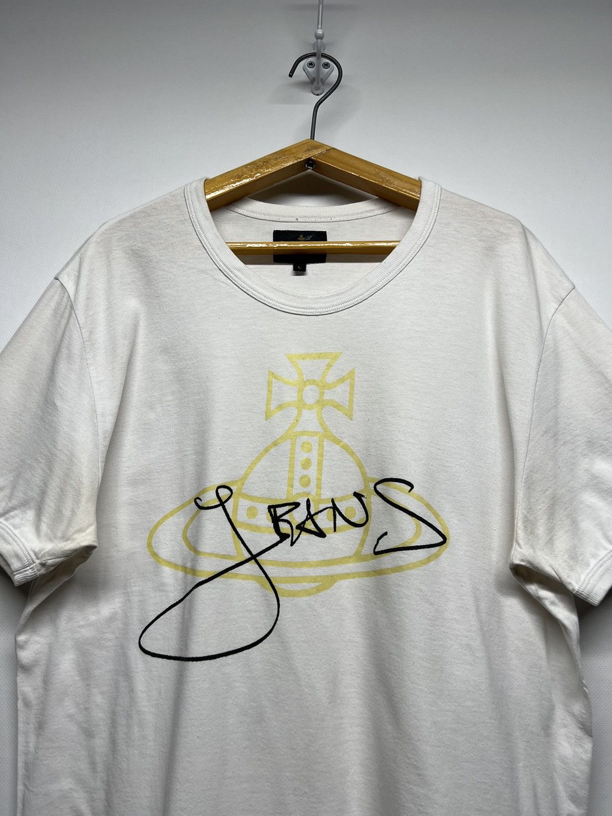 Vivienne Westwood Vintage Y2k Vivienne Westwood Anglomania🤍 Print T-Shirt 00’s Size L / US 10 / IT 46 - 1 Thumbnail