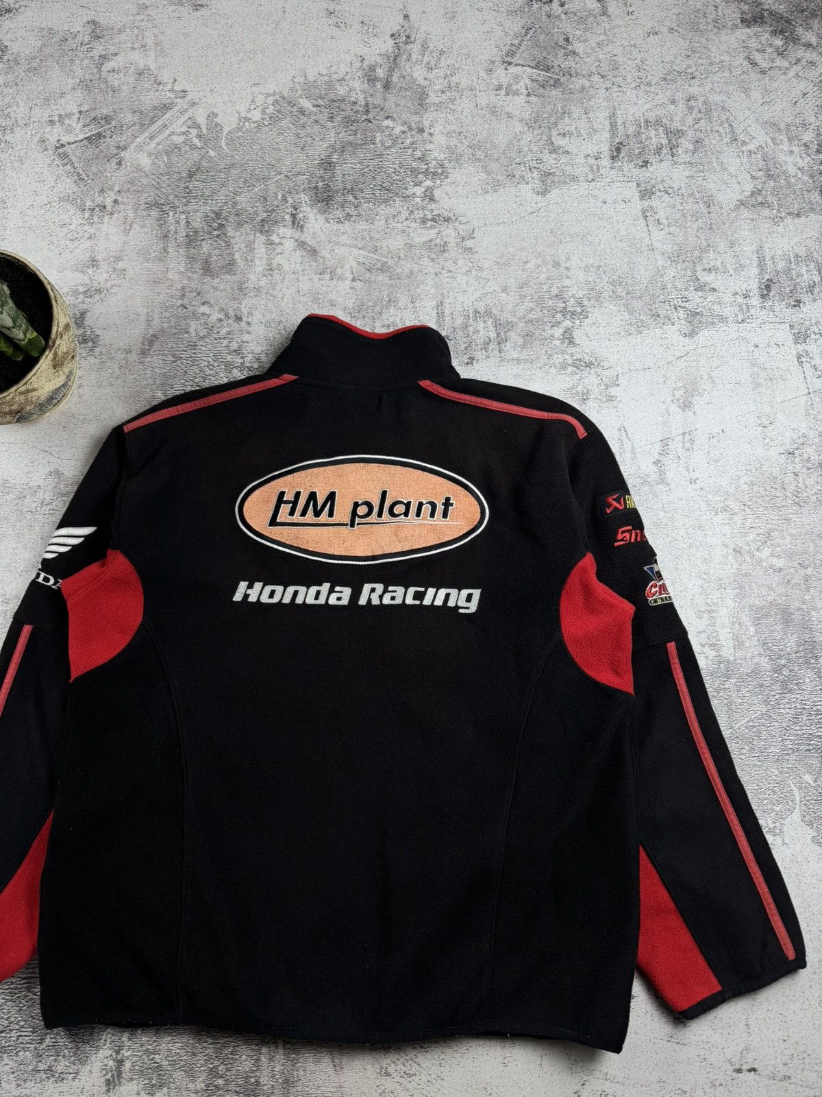 Honda Honda Formula 1 HM Plant Large Men’s Black Racing Jacket Fleece Pullover Hoodie Size US L / EU 52-54 / 3 - 14 Thumbnail
