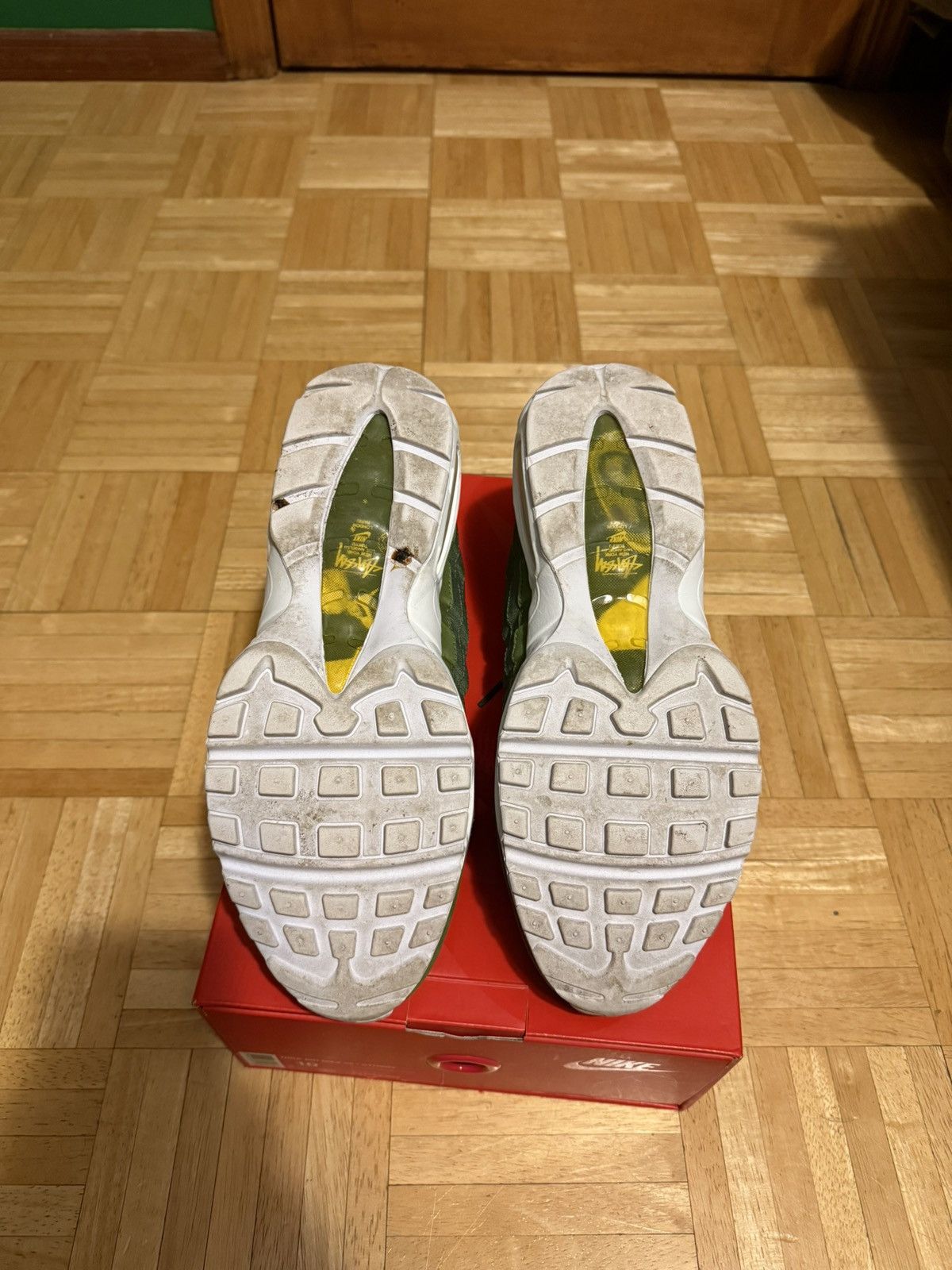 Nike × Stussy Stussy Nike Air Max 95 “Olive” Size US 10 / EU 43 - 9 Thumbnail