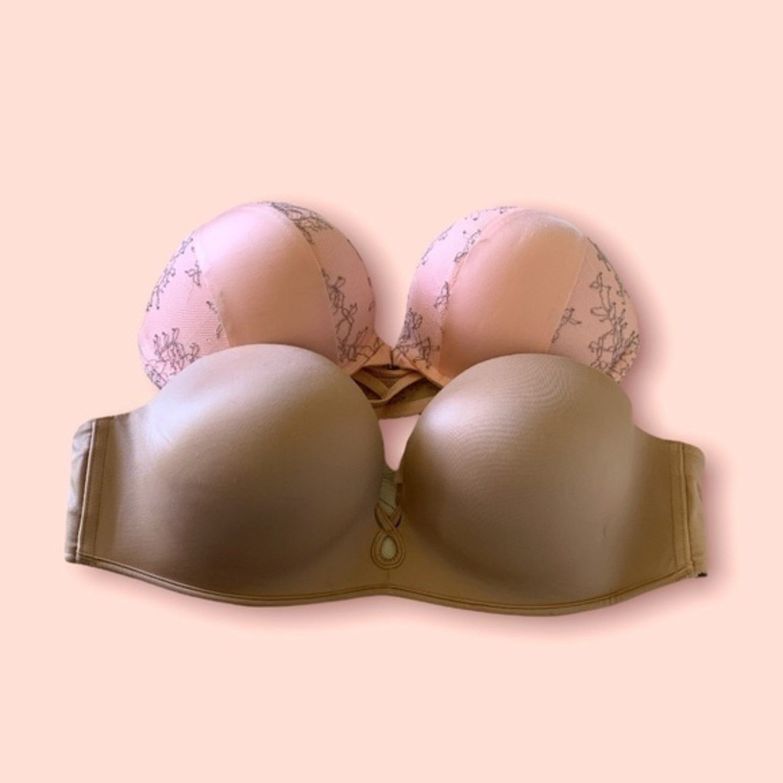 Victorias Secret VictoriaS Secret Sexy Padded Push-Up Bra Set | 34C in Pink, Women's