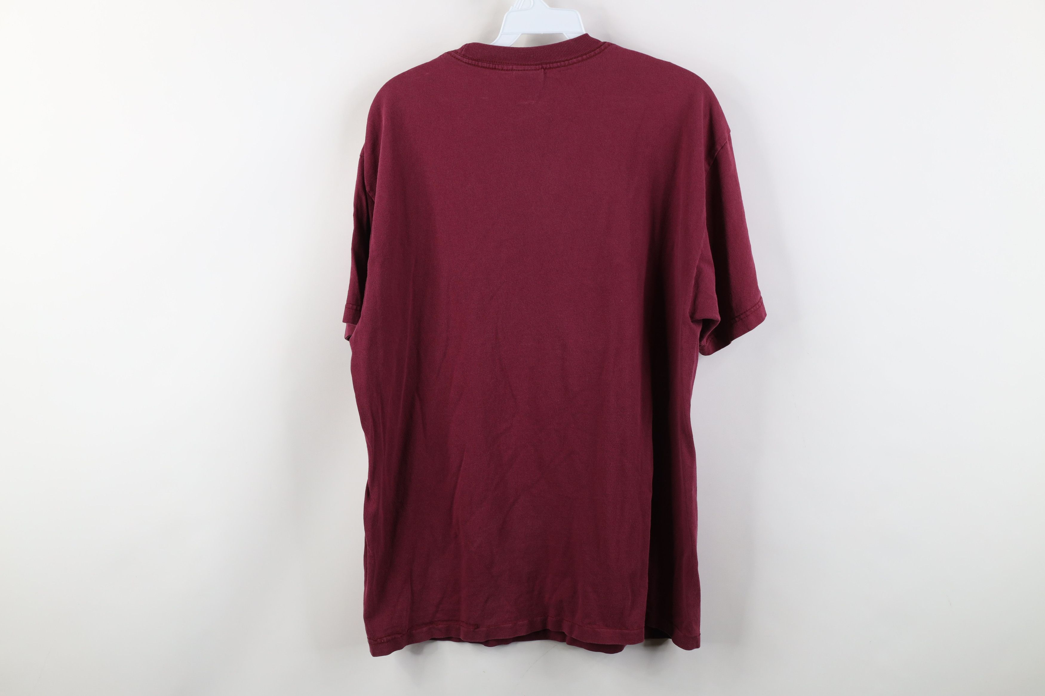 Vintage Vintage 90s Y2K Streetwear Blank Short Sleeve T-Shirt Cotton Size US L / EU 52-54 / 3 - 12 Thumbnail