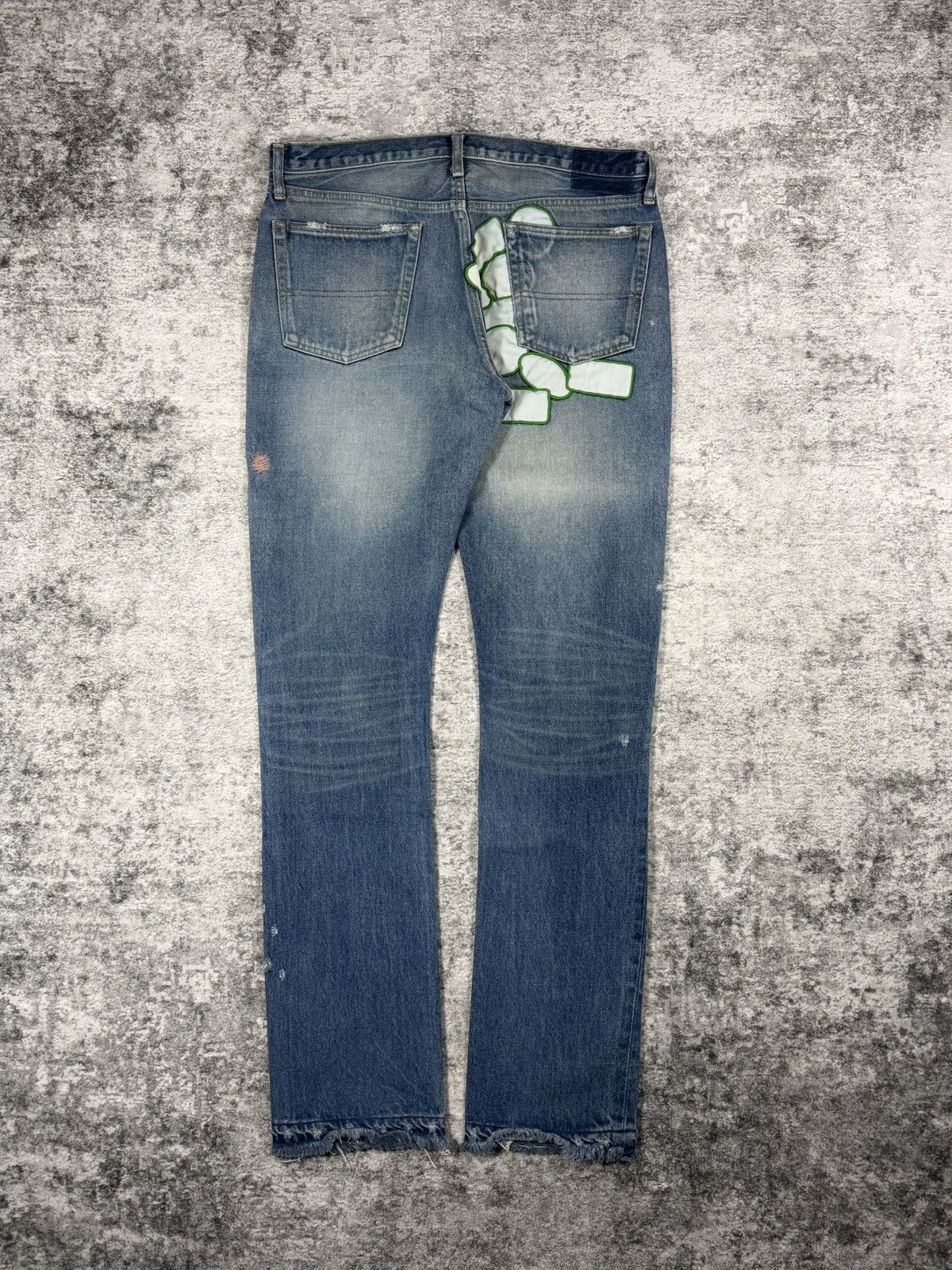 Jun Takahashi SS05 Undercover "But Beautiful II" 58 Patchwork Denim Size US 34 / EU 50 - 2 Thumbnail