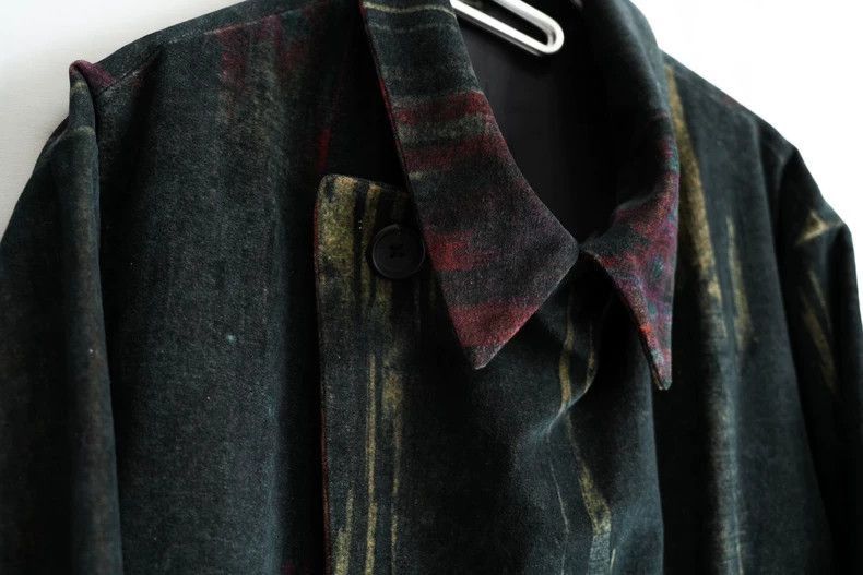 Yohji Yamamoto Yohji Yamamoto 23AW Central Asian traveler velvet coat-2505 Size US S / EU 44-46 / 1 - 4 Thumbnail