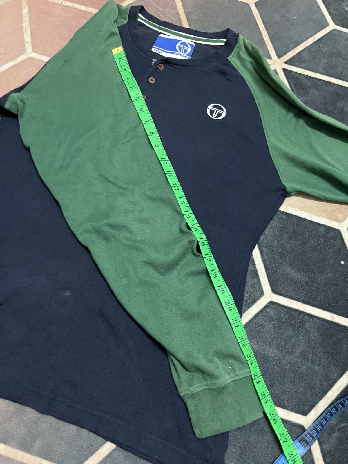 Sergio Tacchini 💥Sergio Tacchini Backnumber 76 Tee Size US L / EU 52-54 / 3 - 10 Thumbnail