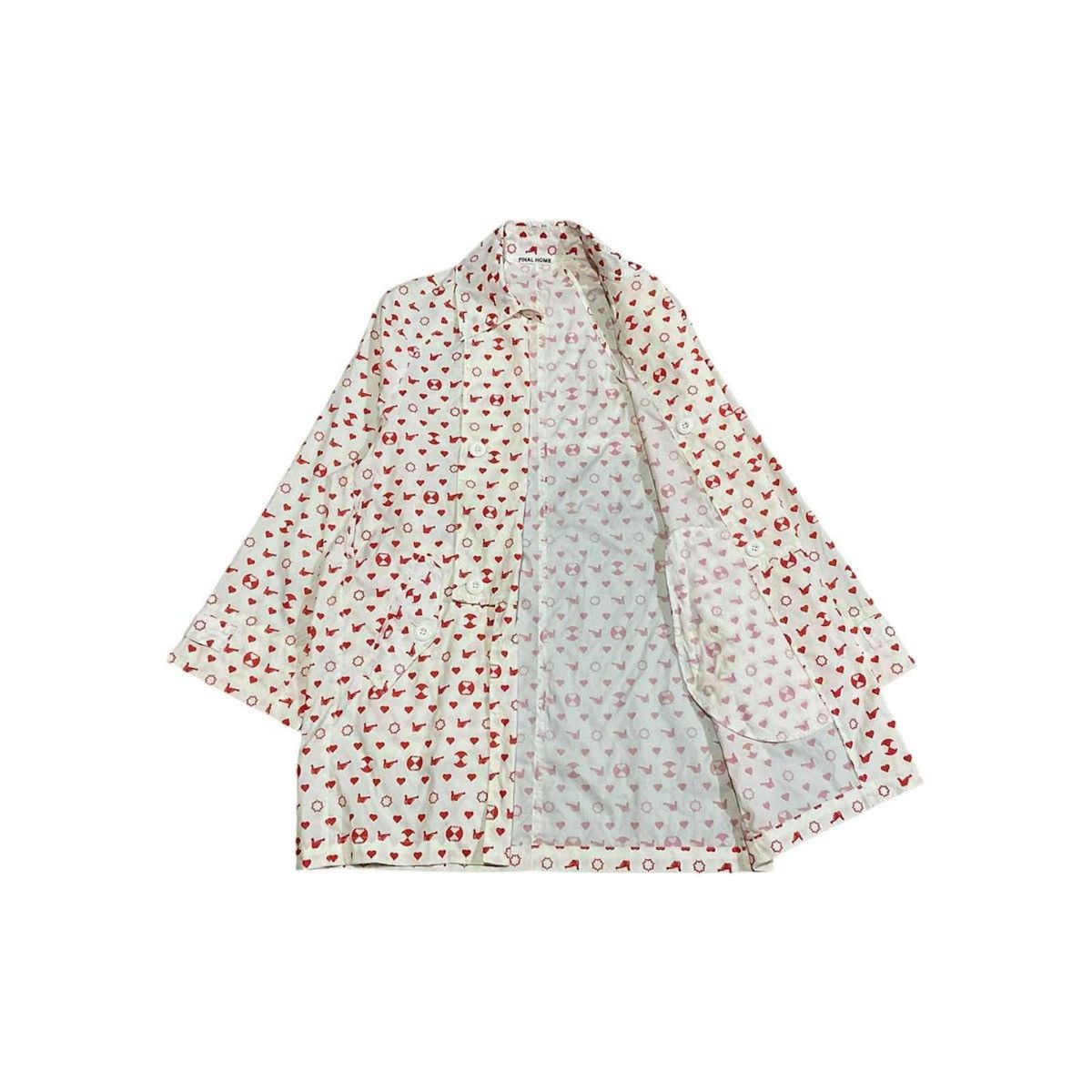 Final Home × Issey Miyake × Japanese Brand 🔥Archived Ss07 Final Home Survival Jacket Raincoat Monogram Size US XL / EU 56 / 4 - 5 Thumbnail