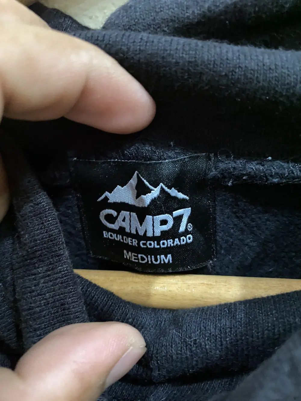 Japanese Brand Camp7 Boulder Colorado Plain Sweatshirt Size US M / EU 48-50 / 2 - 4 Thumbnail