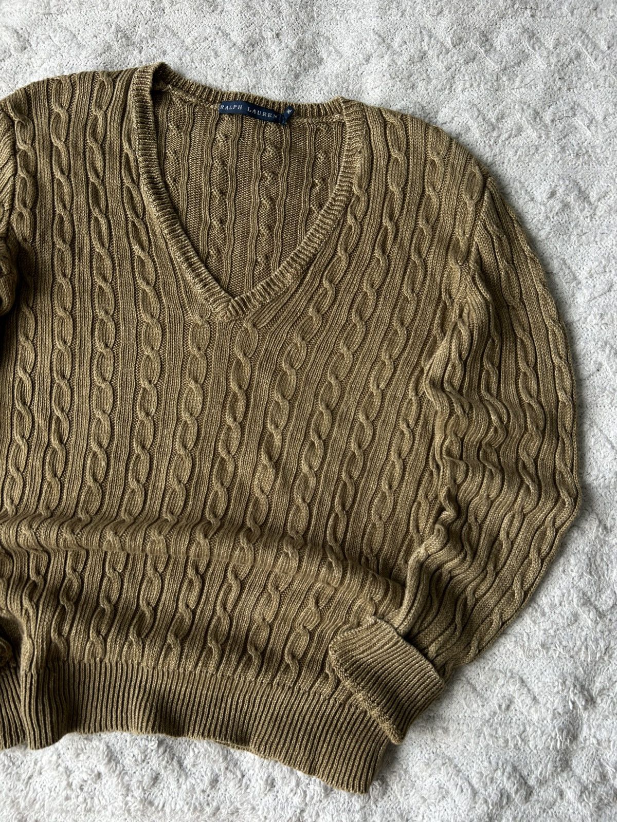 Polo Ralph Lauren Vintage PRL knit sweater polo Ralph Lauren X-Large Size XL / US 12-14 / IT 48-50 - 4 Thumbnail