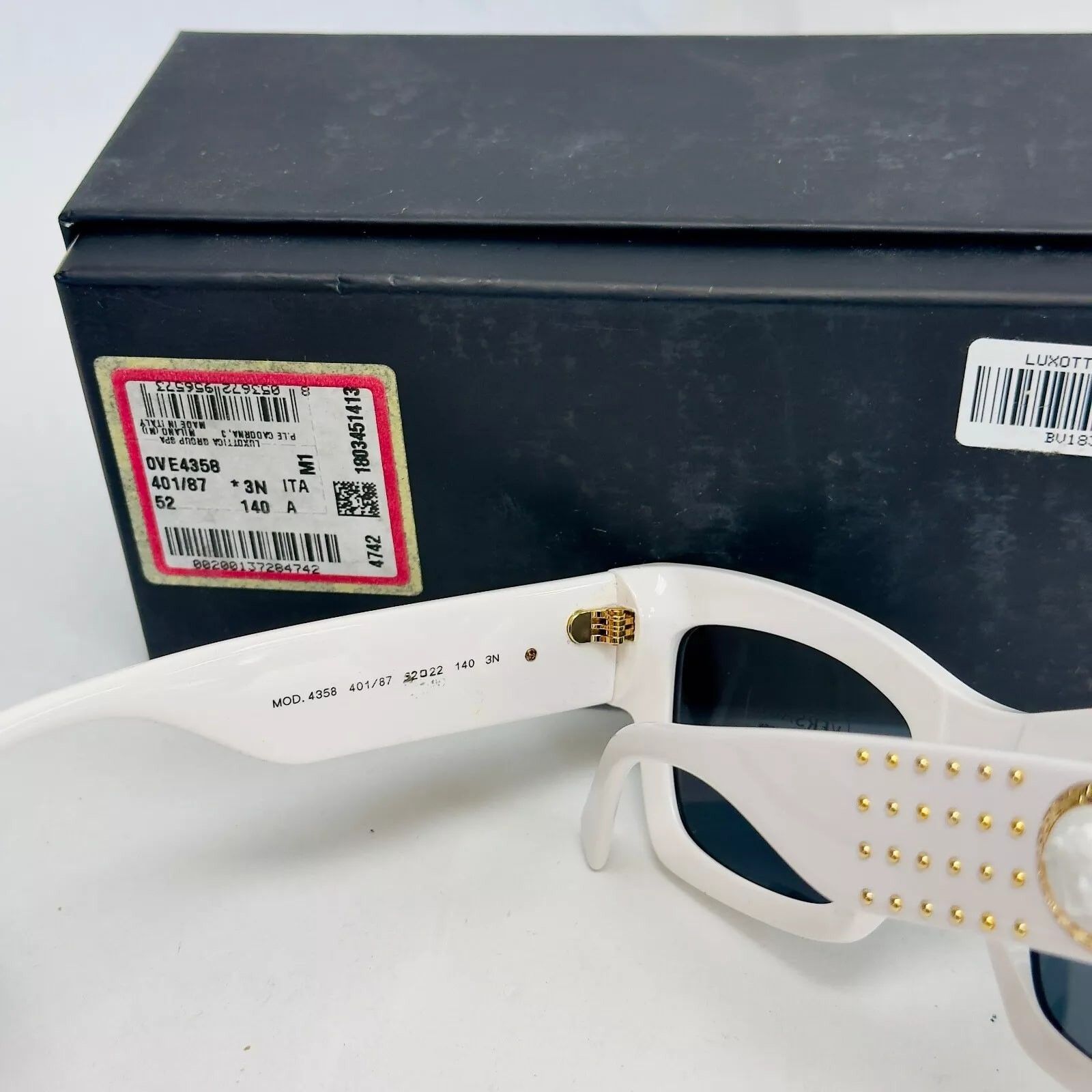 Versace VERSACE THE CLANS MEDUSA ARES STUD 4358 VE4358 Sunglasses Size ONE SIZE - 7 Thumbnail