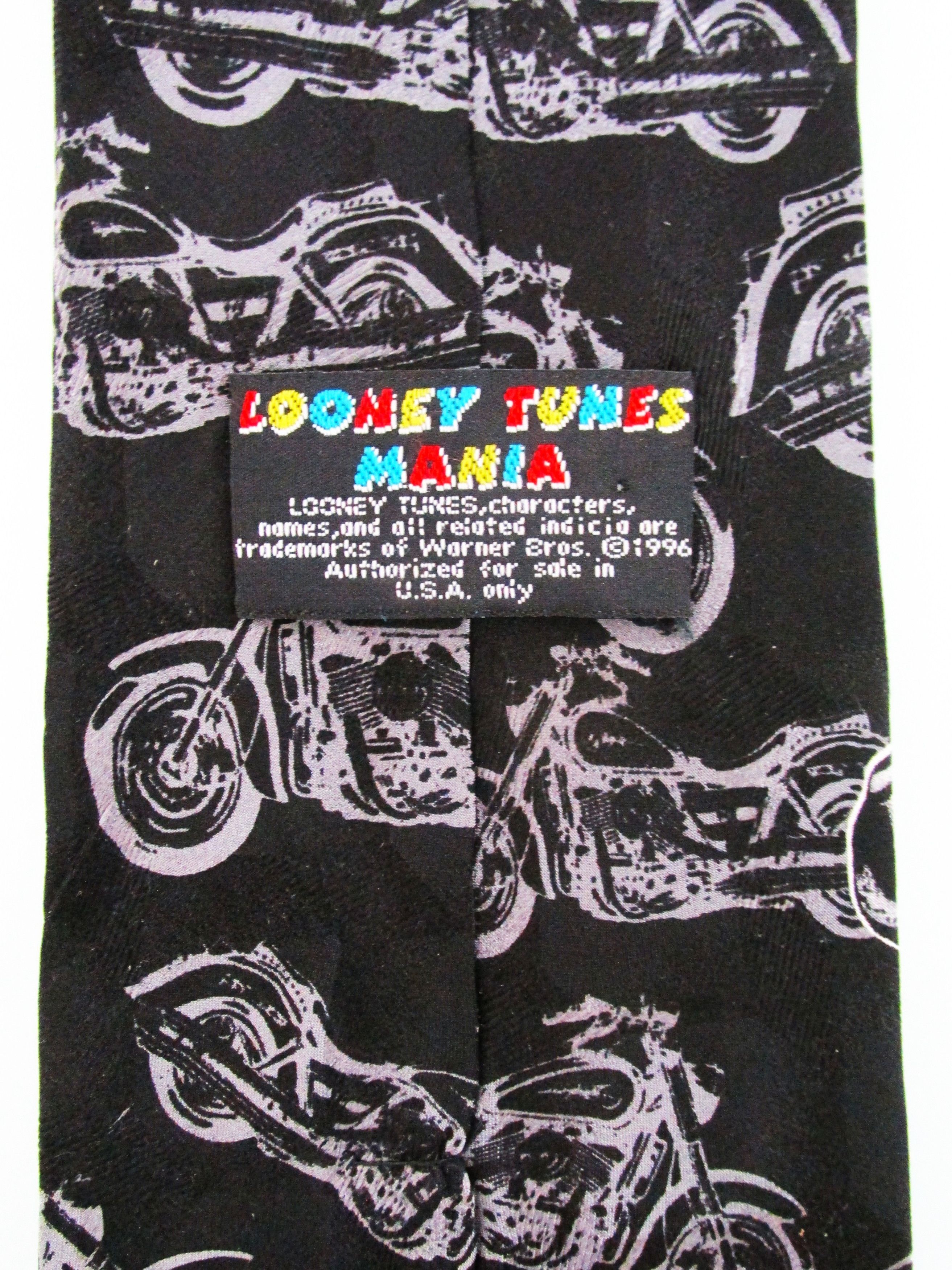 Warner Bros Tasmanian Devil/Looney Tunes Vintage Men's Silk Tie Size ONE SIZE - 5 Thumbnail