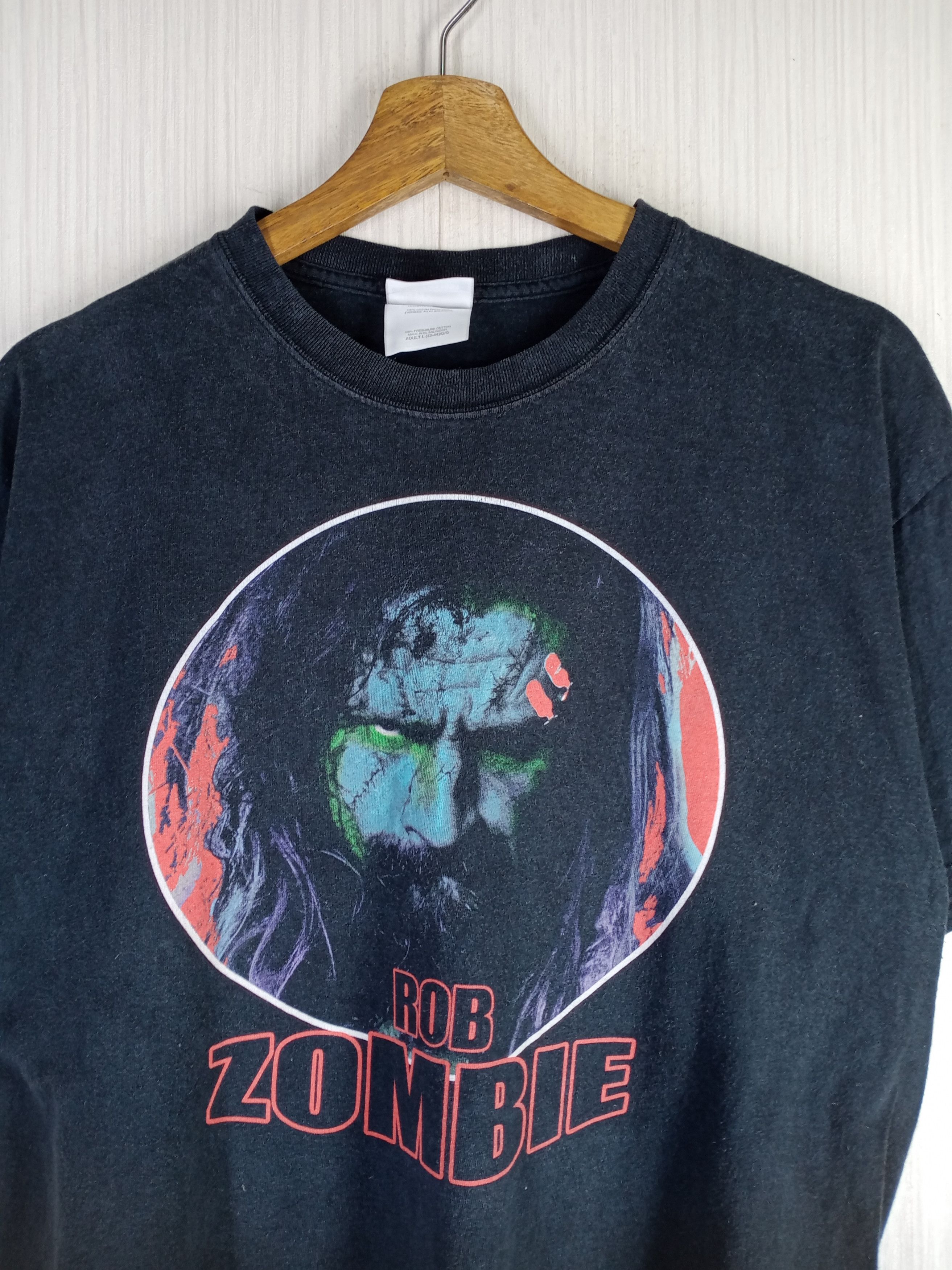 Band Tees × Vintage VERY RARE VINTAGE ROB ZOMBIE TSHIRT Size US L / EU 52-54 / 3 - 2 Thumbnail