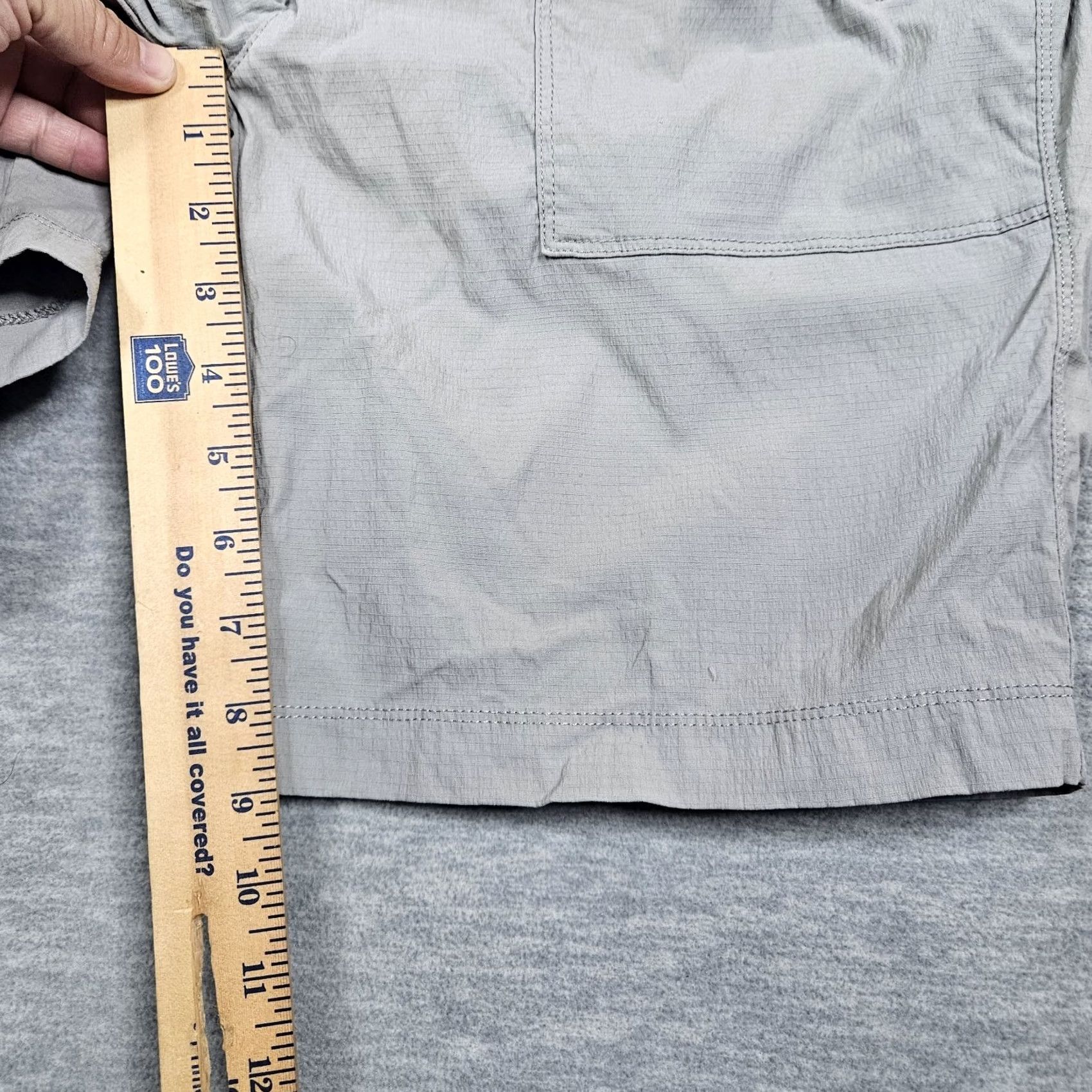 Athleta ATHLETA Women’s Light Gray Outdoork Hiking Shorts Size 4 Size 27" / US 4 / IT 40 - 7 Thumbnail