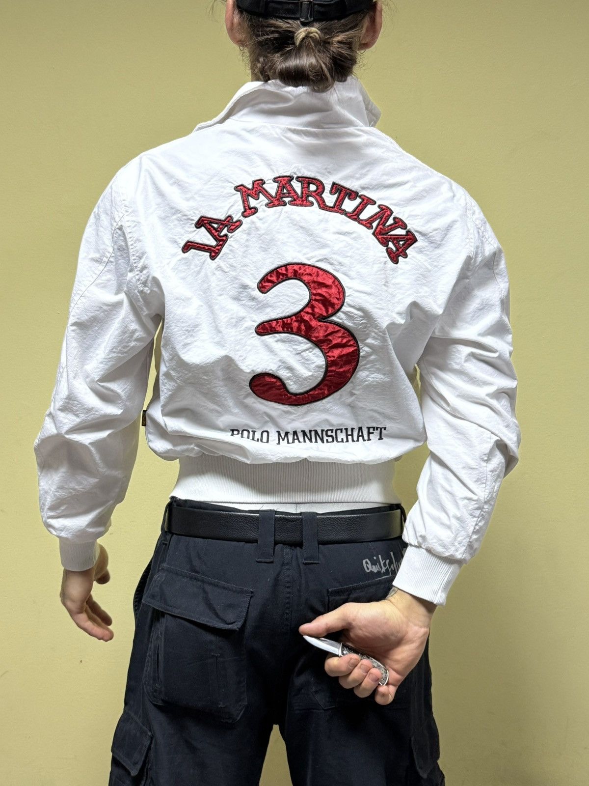 La Martina La Martina Porsche spell big logo windbreaker cropped eb0 Size US S / EU 44-46 / 1 - 2 Thumbnail