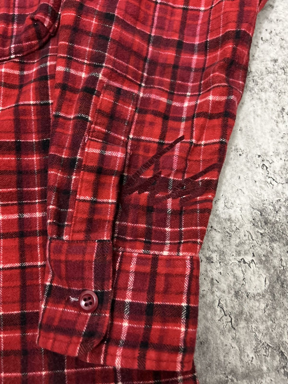 Futura × Japanese Brand Futura Laboratories Flannel Buttton shirt Size US L / EU 52-54 / 3 - 3 Thumbnail