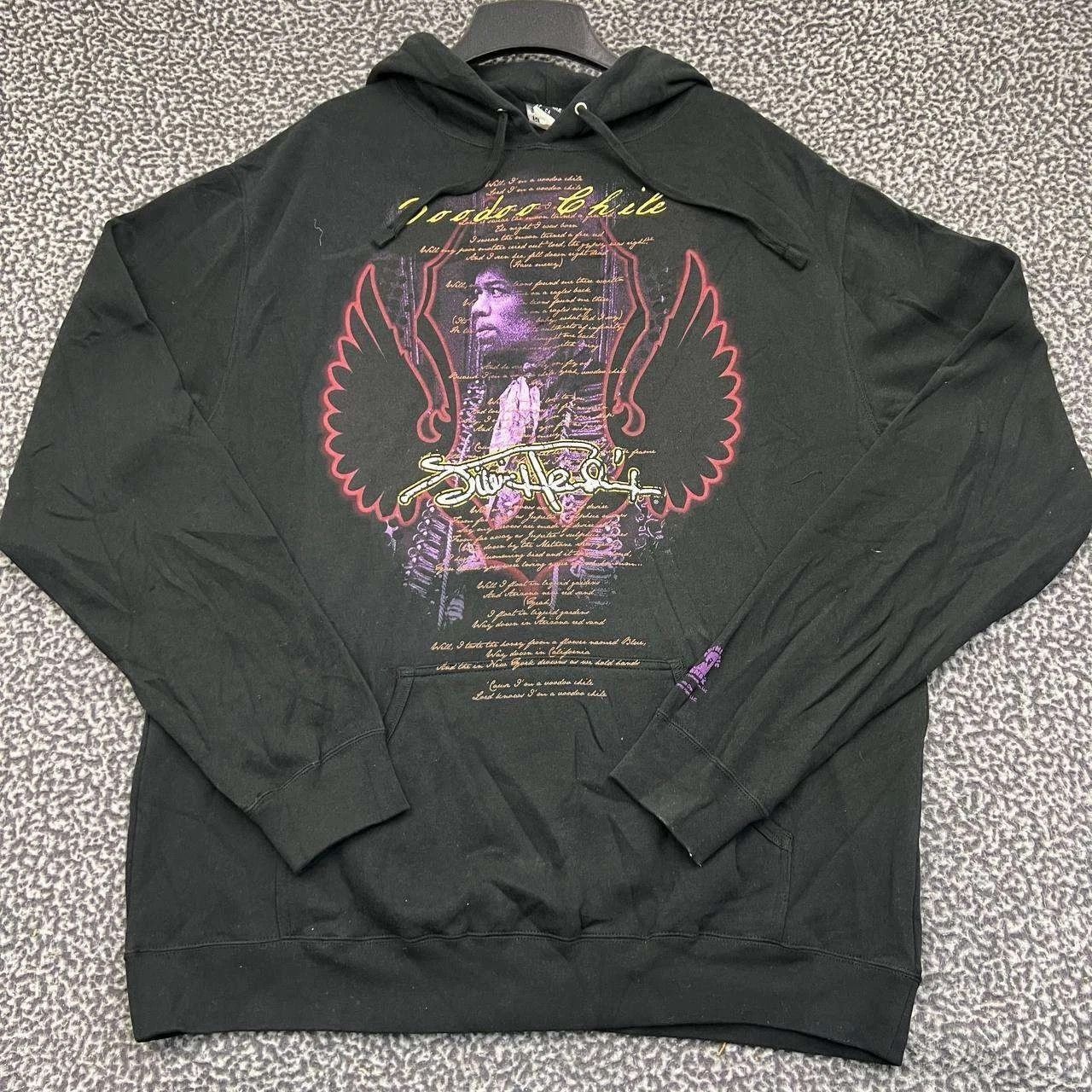 Other Vintage Jimi Hendrix Hoodie Men VooDoo Chile Deadstock 2XL Size US XXL / EU 58 / 5 - 1 Thumbnail