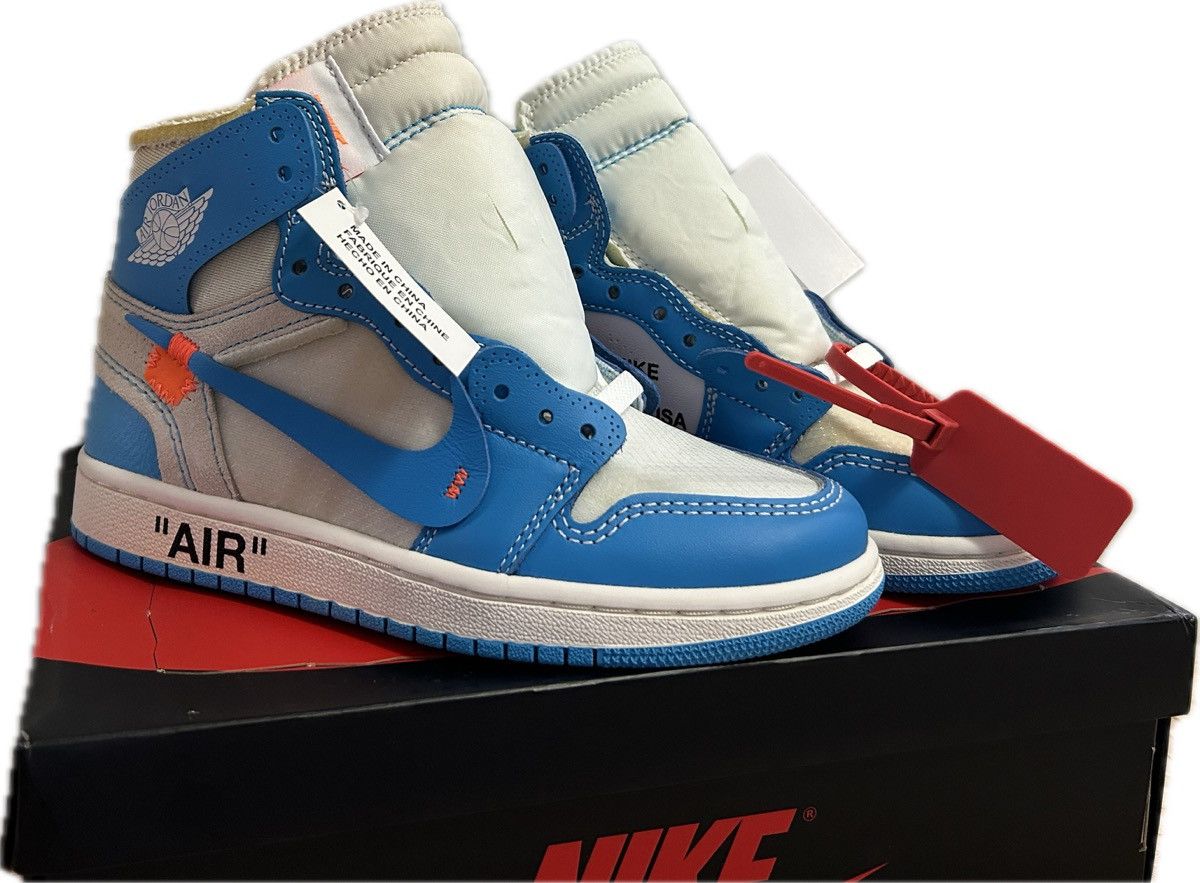 Jordan Brand × Off-White Jordan X OFF-WHITE Air Jordan 1 RETRO OG "UNC" Size US 5.5 / IT 35.5 - 1 Thumbnail