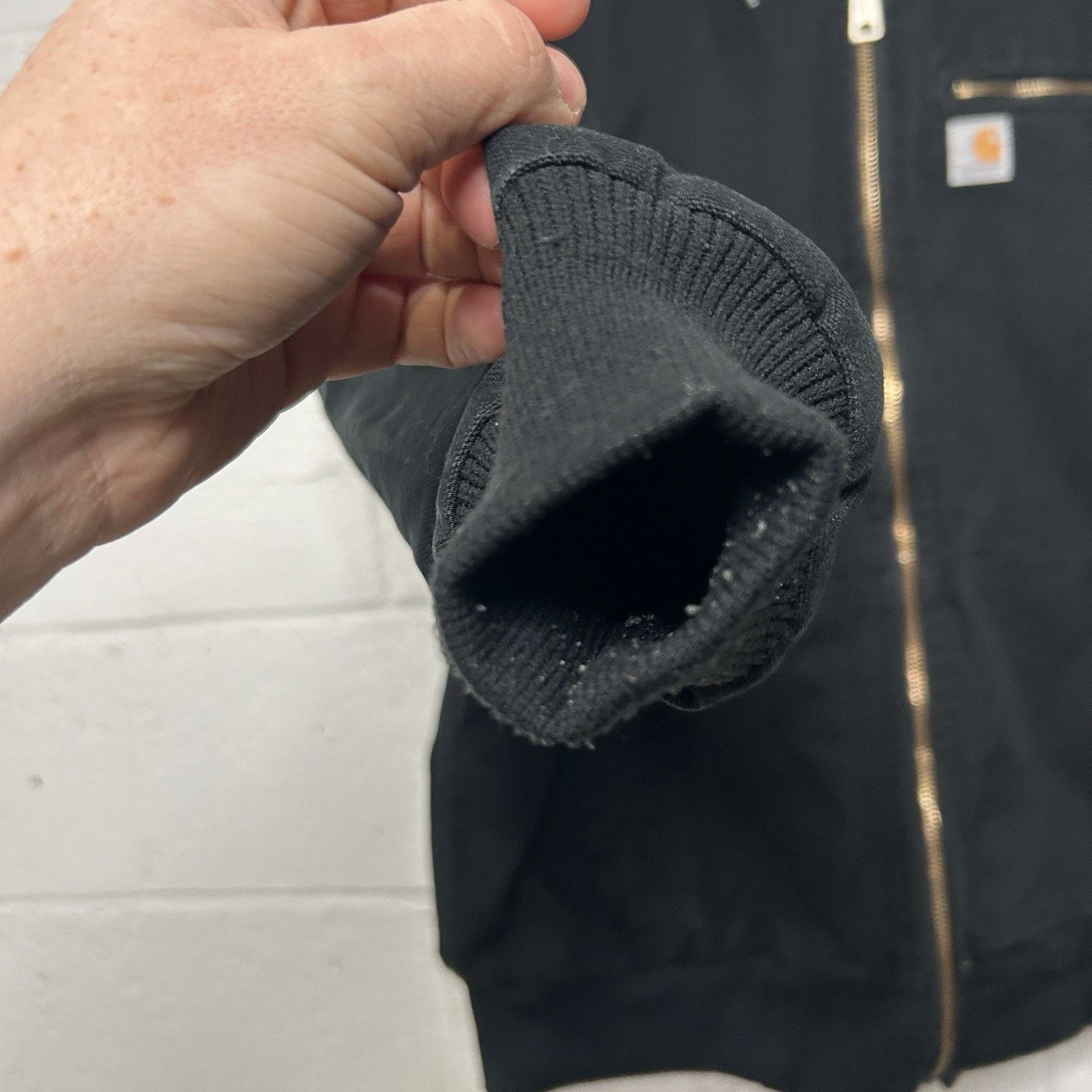 Carhartt Carhartt Sherpa-Lined Wildwood Jacket “Washed Black” Size XL / US 12-14 / IT 48-50 - 5 Thumbnail