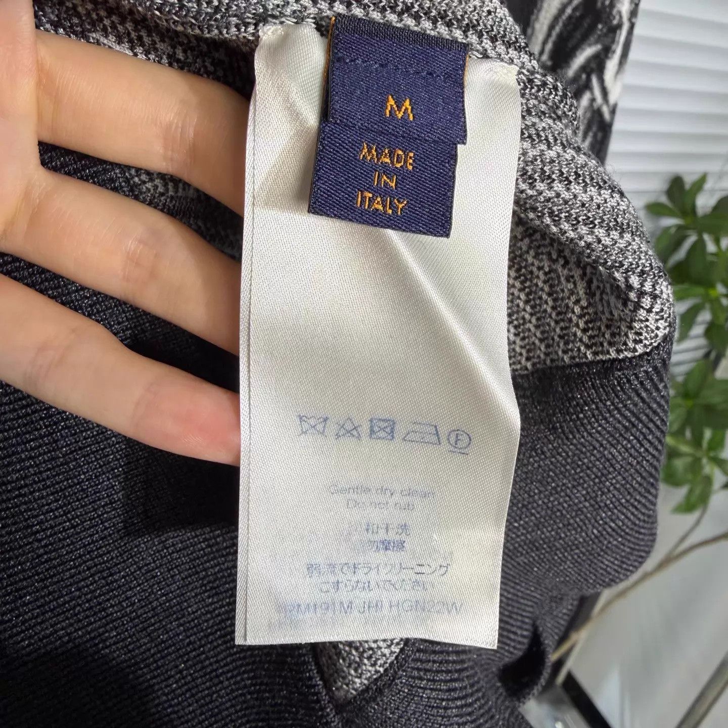 Louis Vuitton LV Knit Sweater Astronaut Pattern Dark Gray M Size US M / EU 48-50 / 2 - 4 Thumbnail