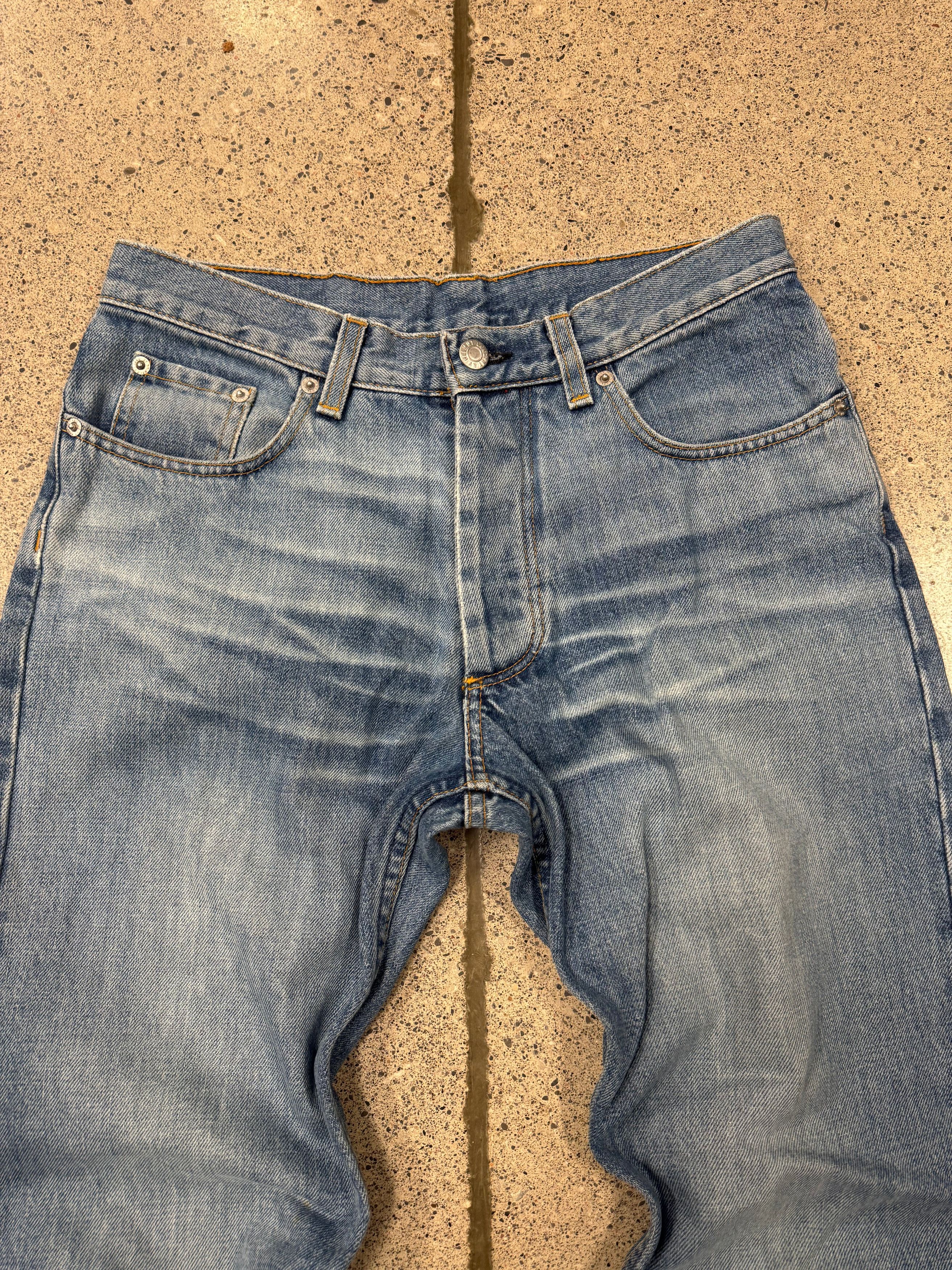 2000’s Helmut Lang Light Wash Blue Bootcut Denim