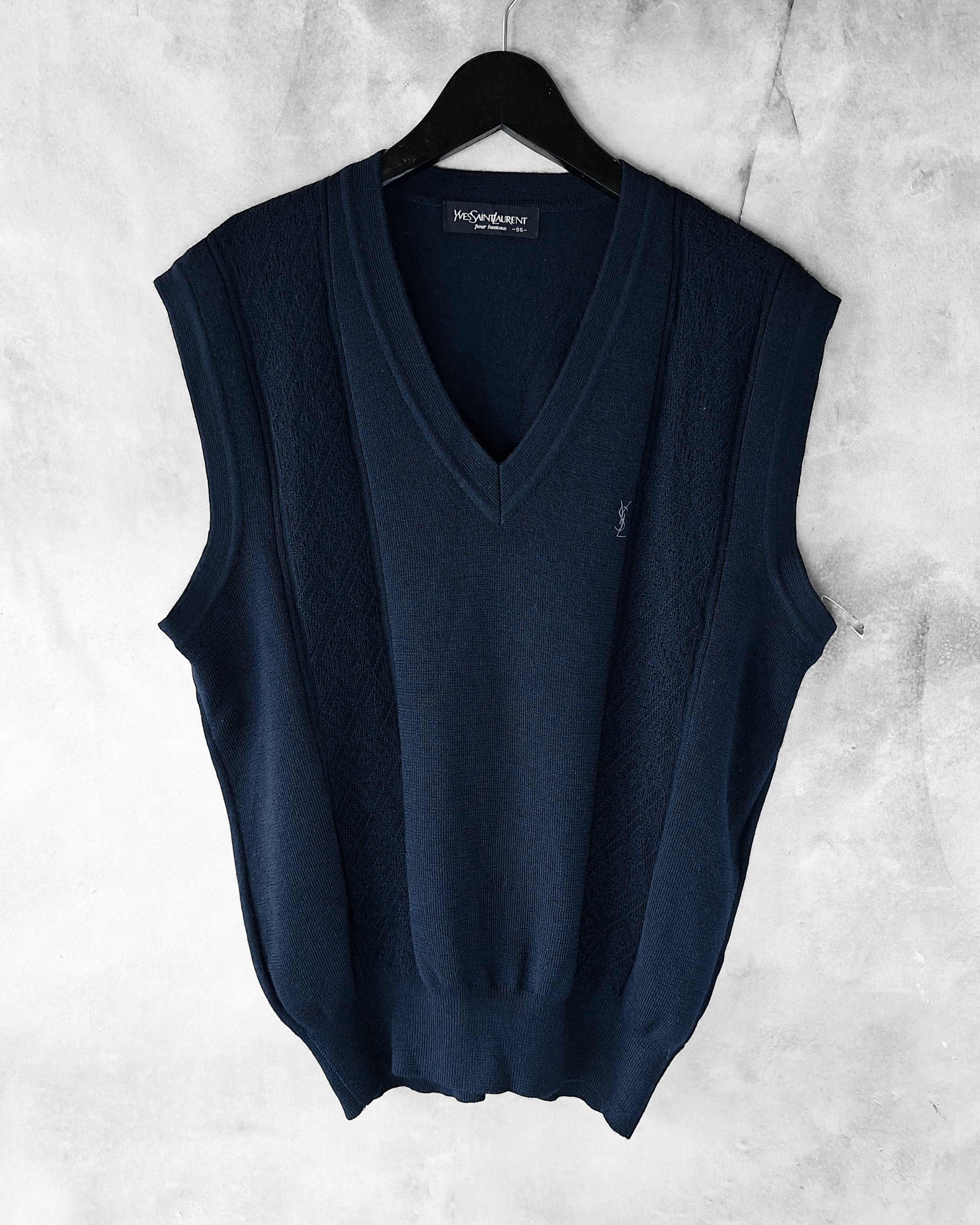 Yves Saint Laurent Vintage Ysl Yves Saint Laurent Vest Size US M / EU 48-50 / 2 - 1 Thumbnail