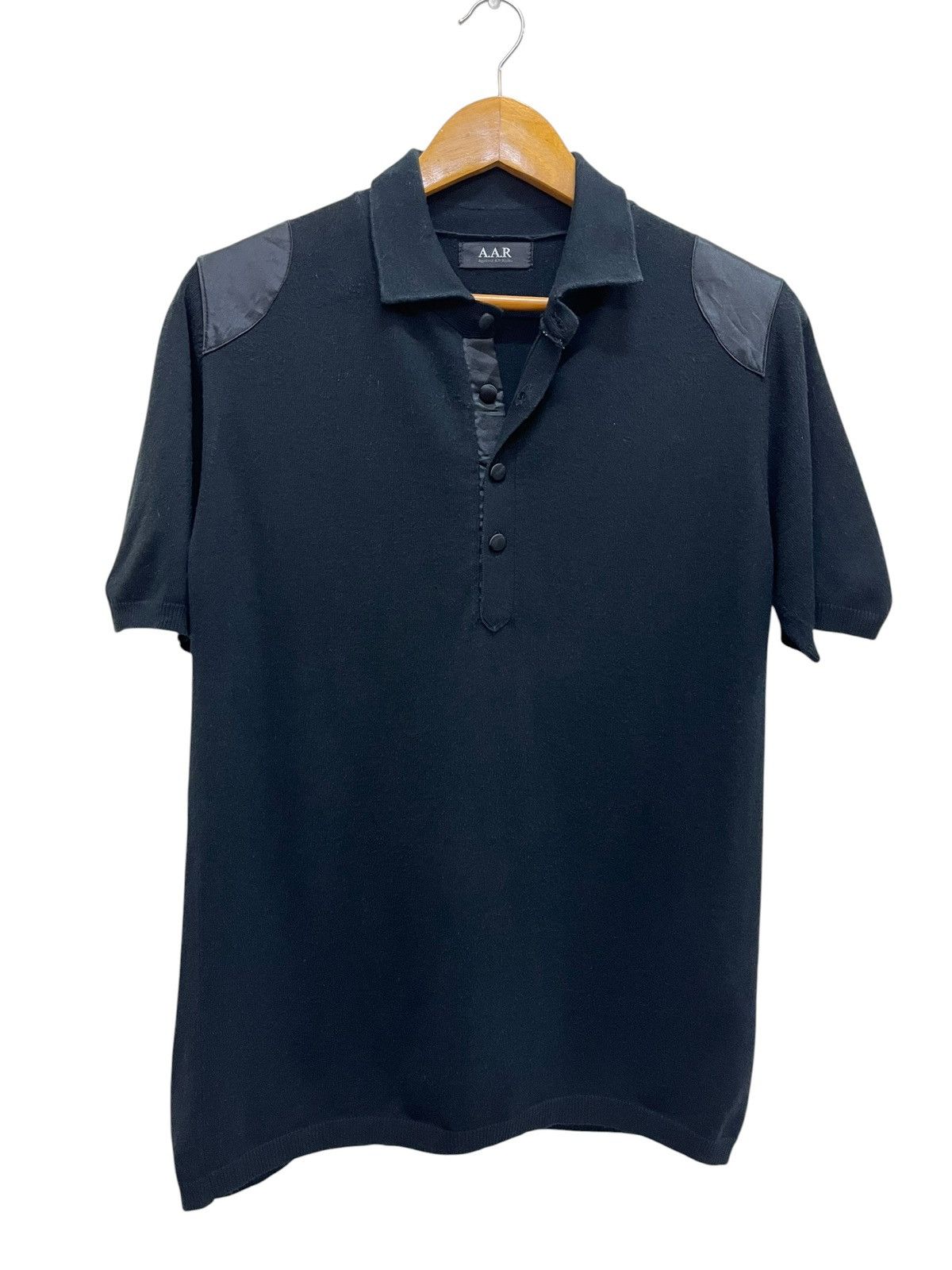 Yohji Yamamoto Yohji Yamamoto A.A.R Polo Shirt Size US M / EU 48-50 / 2 - 10 Thumbnail