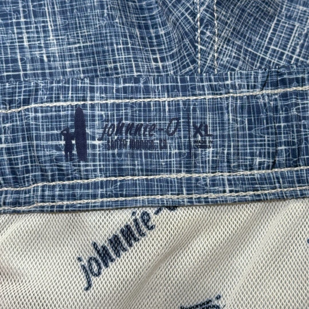 johnnie-O Johnnie-O Ariba Blue Lake Patterned Swim Trunks XL Size US 40 / EU 56 - 10 Thumbnail