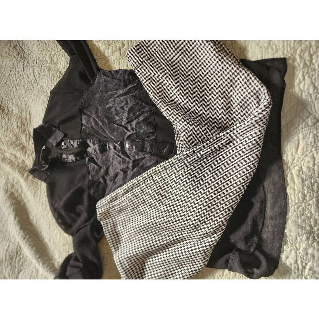 Zara Zara Black Sheer Blouse Size XS / US 0-2 / IT 36-38 - 7 Thumbnail