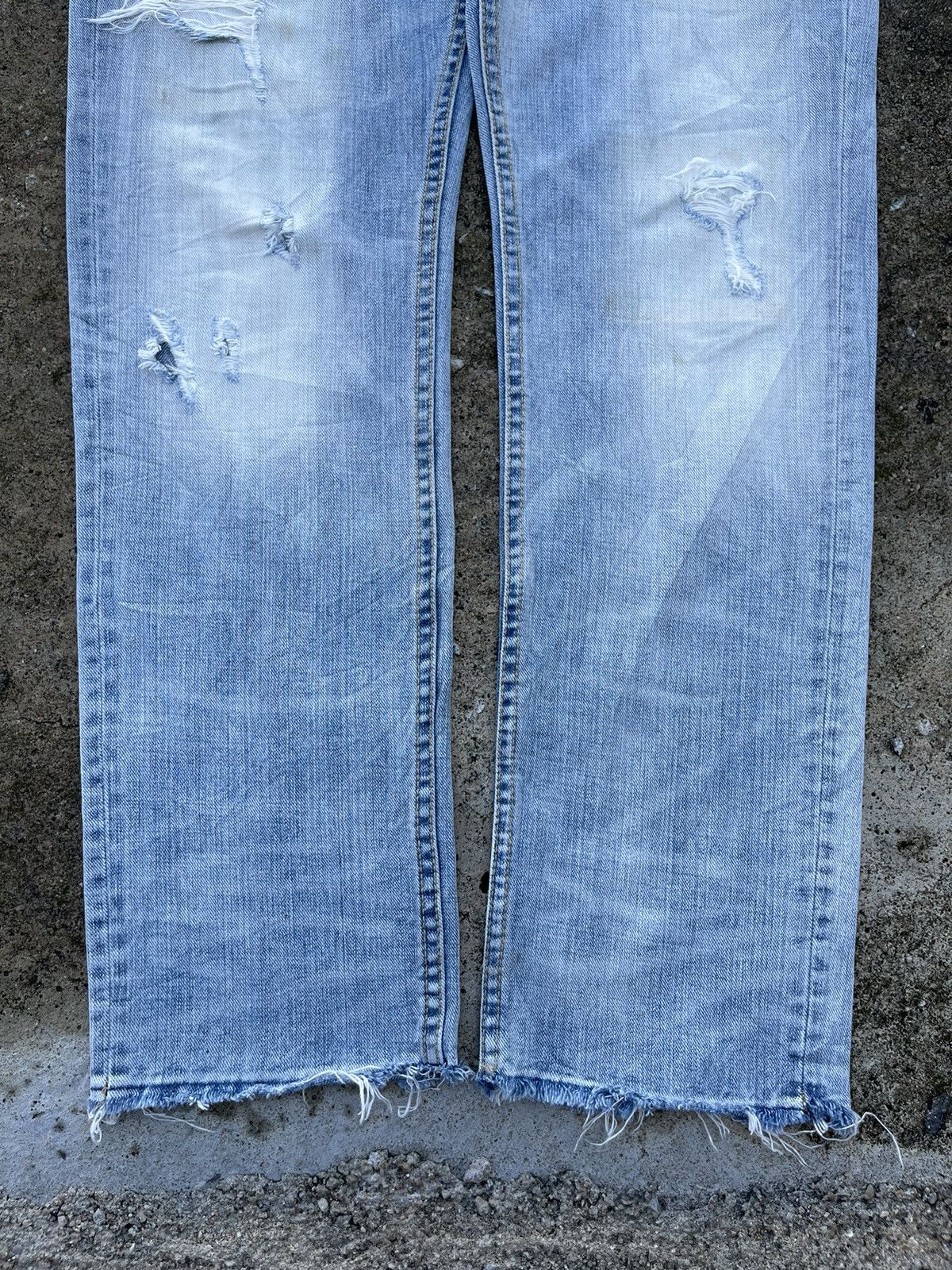 Japanese Brand 🔥 American Eagle Outfit Distressed Denim W34🔥 Size US 34 / EU 50 - 8 Thumbnail