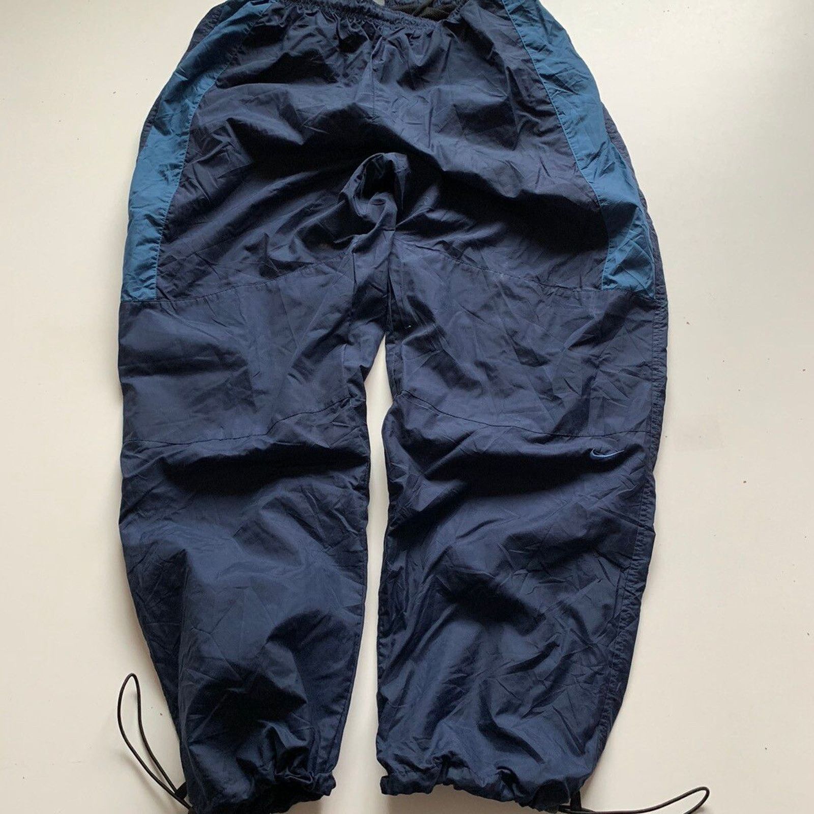 Nike × Vintage Vintage 2000s Nike Embroidered Swoosh Track Pants Mens Large Size US 33 - 2 Thumbnail