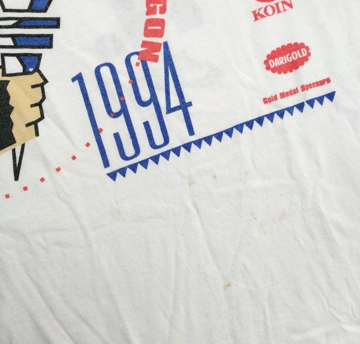 Vintage Vintage Nike 1994 State Games of Oregon Gray Tag T-Shirt USA Size US M / EU 48-50 / 2 - 3 Thumbnail