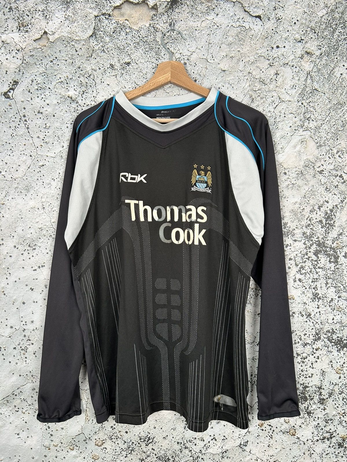 Reebok Vintage Reebok Manchester City Soccer Jersey Football Rare Size US XL / EU 56 / 4 - 1 Thumbnail