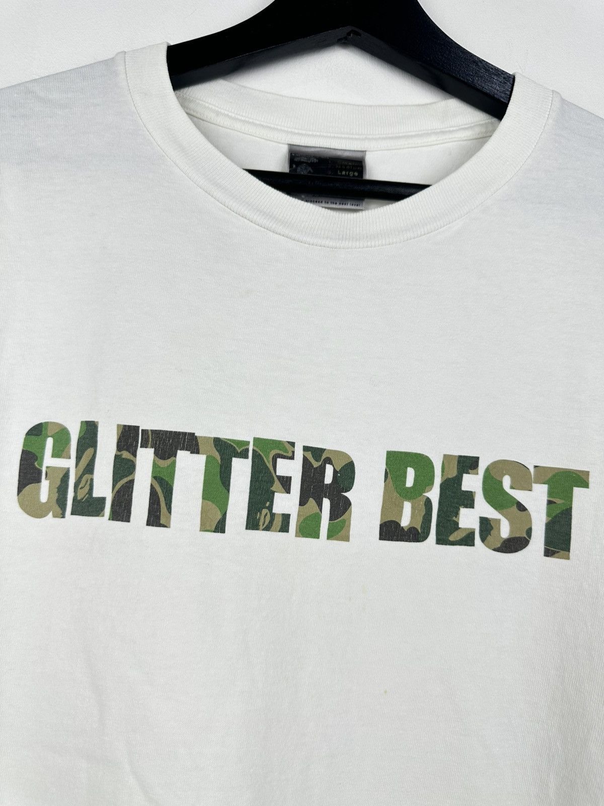 Bape Vintage 2000 Bape Glitter Best Camo Tee Size US L / EU 52-54 / 3 - 2 Thumbnail