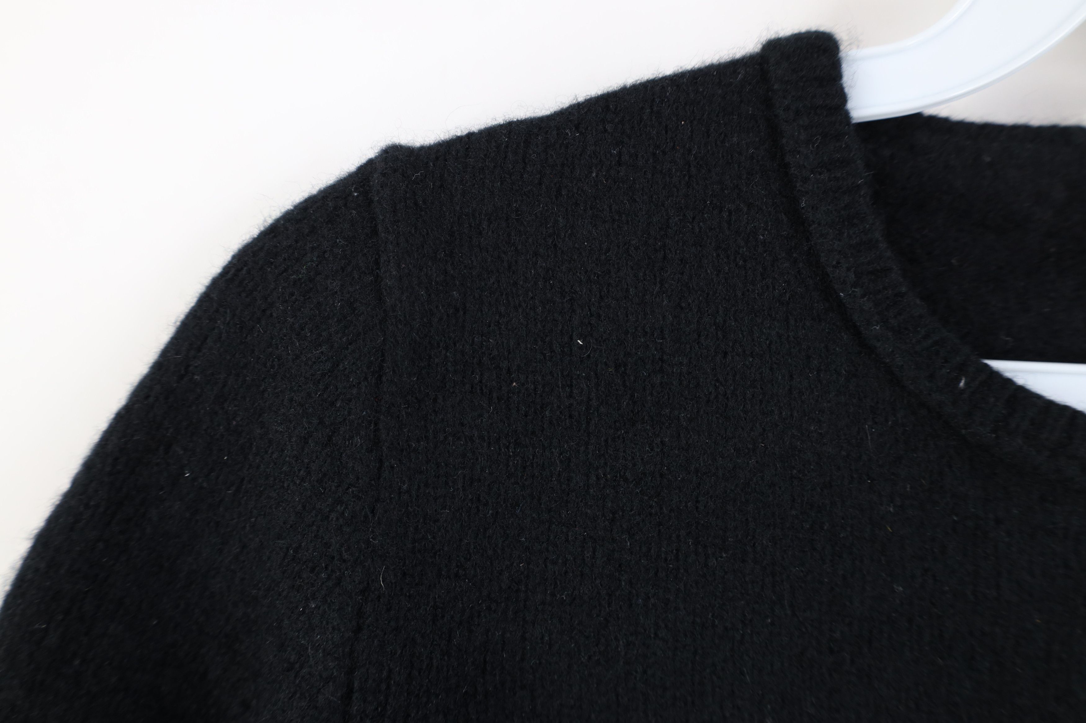 J.Crew Vintage Y2K J Crew Cropped Cashmere Knit Sweater Black Size M / US 6-8 / IT 42-44 - 5 Thumbnail